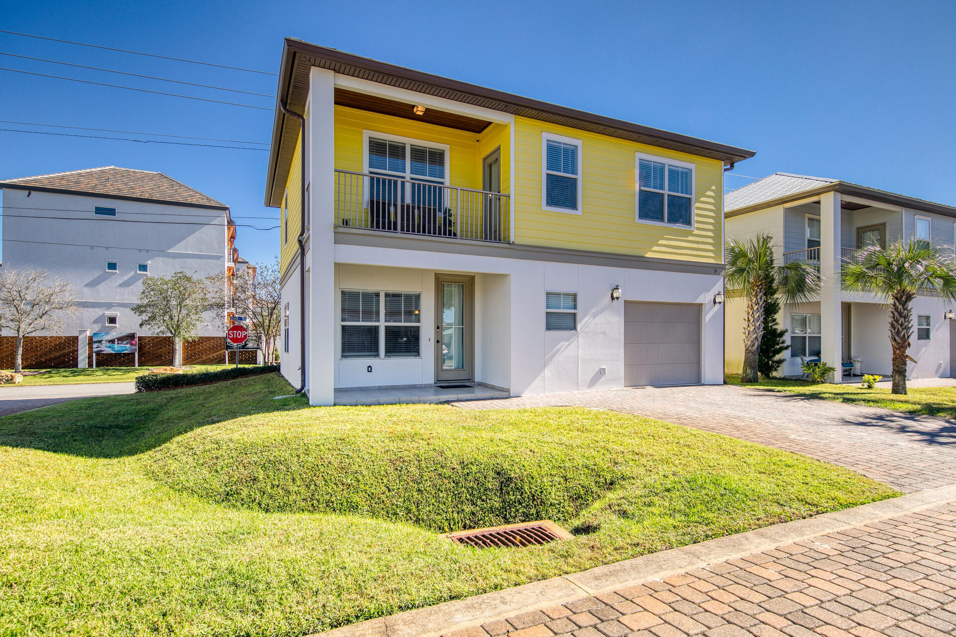 Great Investment! Projections,$50k per year. Or live year round in beautiful Miramar Beach, 3 blocks from the most beautiful white sandy beaches, emerald green waters, fabulous restaurants and shopping that you will ever find. This quaint community, ''Leisure Bay'' features 10 single family homes, a swimming pool and picnic area. The 4 bedroom, 4 full baths home comes completely furnished. Rental Ready and will accommodate 10-12 easily. Tile floors in kitchen, living and dining area. Kitchen features granite counters and stainless appliances. Call for your appointment to view this lovely home in person!*This home comes completely furnished minus everything in the garage and personal belongings.* Please measure for exact measurements if important.