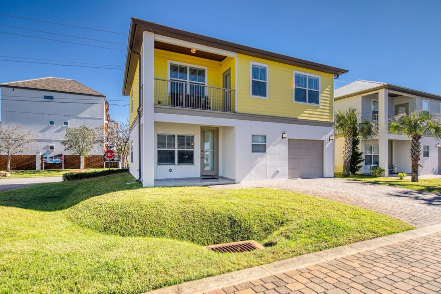 Great Investment! Projections,$50k per year. Or live year round in beautiful Miramar Beach, 3 blocks from the most beautiful white sandy beaches, emerald green waters, fabulous restaurants and shopping that you will ever find. This quaint community, ''Leisure Bay'' features 10 single family homes, a swimming pool and picnic area. The 4 bedroom, 4 full baths home comes completely furnished. Rental Ready and will accommodate 10-12 easily. Tile floors in kitchen, living and dining area. Kitchen features granite counters and stainless appliances. Call for your appointment to view this lovely home in person!*This home comes completely furnished minus everything in the garage and personal belongings.* Please measure for exact measurements if important.