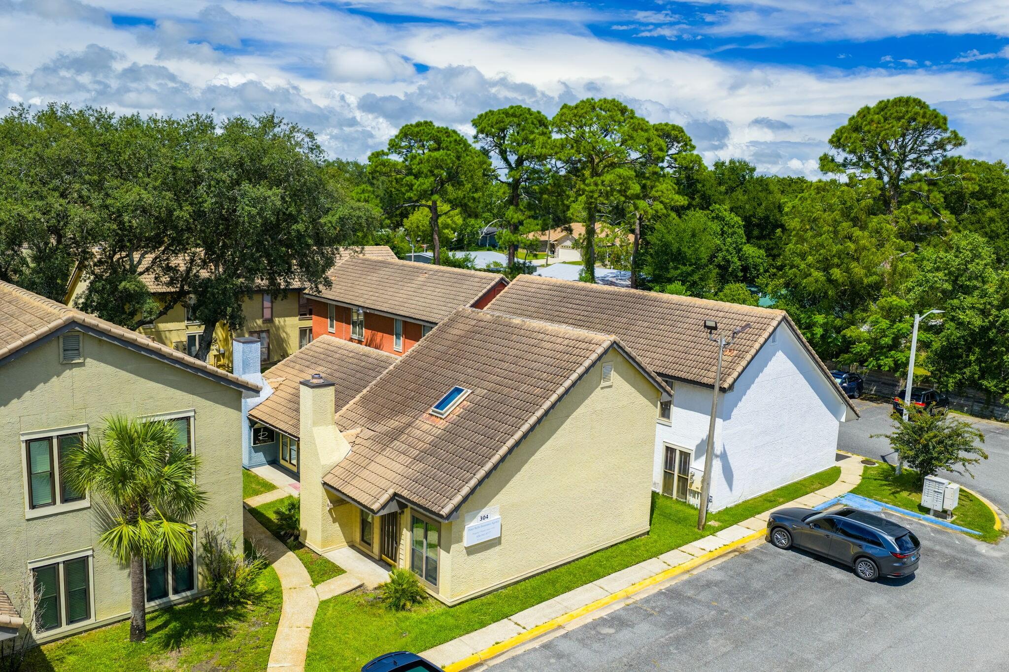 Now available for lease is a boutique office space in the heart of Ft. Walton Beach and Mary Esther. Located in Santa Rosa Executive Plaza on Mary Esther Blvd., this office park has immediate access to Hwy 98, grocery, shopping, and the soon to be redeveloped Santa Rosa Mall. There are up to 5 offices available for staff along with a sink and minibar for staff and client refreshments.This unit is currently undergoing renovation and is expected to complete by mid-September 2025. Call today for appointments and more information.
