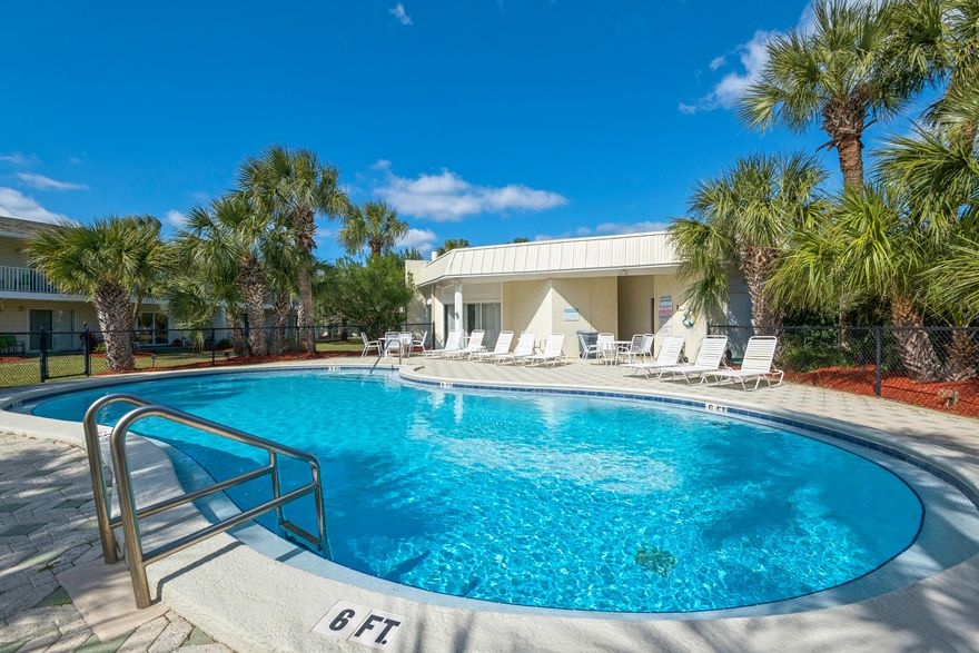 Discover the ultimate coastal luxury with this stunning townhome, ideally located directly across from the pristine sands of Miramar Beach. Offering a seamless blend of sophistication and convenience, this fully furnished, turn-key rental opportunity is ready to generate income or become your personal retreat. With only 10% down through a local lender, this is your chance to own a piece of paradise. The expansive, open-concept layout boasts two spacious bedrooms and 2.5 elegantly designed bathrooms, showcasing exquisite details throughout. Enjoy the chef-inspired kitchen with premium stainless steel appliances, vast countertops, and a breathtaking hand-laid backsplash. The custom lighting and ceramic tile flooring add a refined touch to the modern aesthetic. Sold fully furnished! ... This property offers effortless move-in living. Step outside to relish resort-style amenities, including a sparkling pool and lush green spaces, all while savoring the serene and private views from this prime corner location. Whether seeking a second home, a lucrative investment, or a permanent beachside haven, this property is your dream destination. This townhome boasts an unbeatable location, just steps from the beach and packed with endless possibilities for fun and relaxation. You'll be moments away from some of the best dining and entertainment, all located right along Beach Road. Whether you head west or east on Scenic Gulf Road, you'll discover a variety of locally-owned waterfront restaurants, including Pompano Joe's (0.5 miles west), The Crab Trap (2 miles west), Whale's Tail (0.8 miles east), and Surf Hut (1.6 miles east).

For outdoor enthusiasts, the public beach at Pompano Joe's offers a variety of water activities such as paddleboarding, kayaking, parasailing, and chair/umbrella rentals.

Don't miss out on this fantastic investment opportunity - your beachside retreat is waiting!