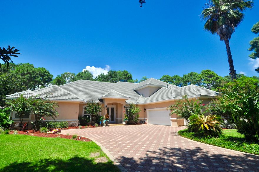 This well maintained custom home in an upscale gated community with a private golf course, club house, tennis courts, community pool and playground for the children. Close to shopping, dining and movie theaters. 2 Story home located in Regatta in the preserve. This 5 bedroom 2 story executive home is in pristine condition. This home offers a living room, family room and game room with wet bar, separate office, set up for a home gym and large laundry room. Master suite is on the 1st floor with huge his and hers walk in closets and sitting area overlooking private solar heated pool that is . Master bath has large garden tub and separate shower and separate vanities and ample storage. Home is in immaculate condition.