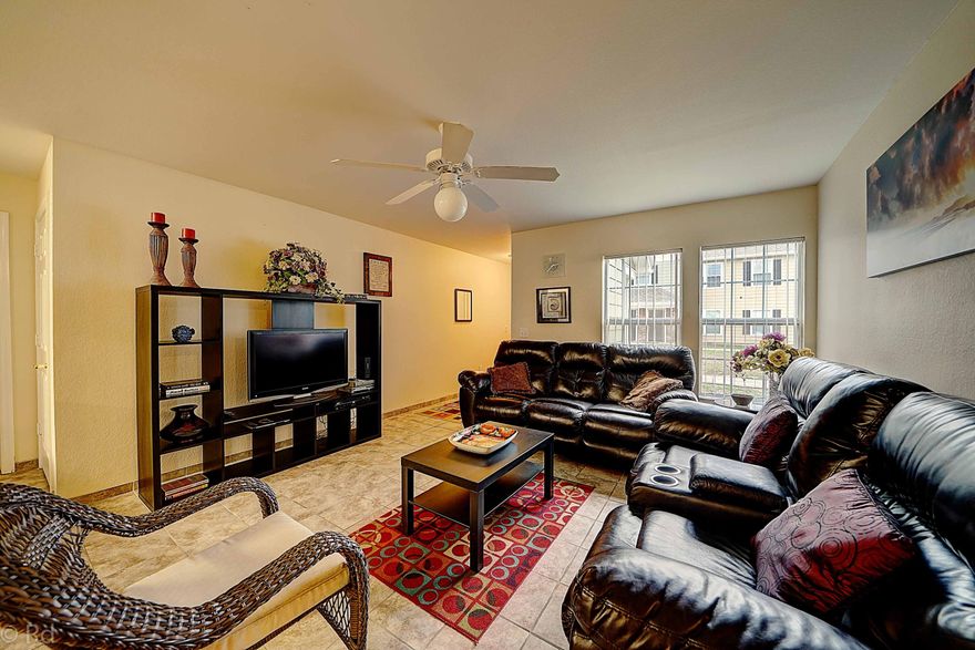 ACTIVE-CONTINGENT, ACCEPTING BACK UP OFFERS.Turn-key, move-in ready, perfect for 203H hurricane relief loan, FHA/VA. Fully furnished, four bedroom, three bathroom condominium located minutes from the Gulf of Mexico, and less than 2.5 miles to Pier Park. Two master bedrooms (first master bedroom has its own full bathroom) help make this condo a rare find. New furnishings and brand new adjustable twin mattresses adorn this 1400 square foot condo. Many upgrades have been made to this condo which include: granite countertops, stainless steel / black appliances, custom tile flooring in main living areas, hardwood flooring in bedrooms, new washer and dryer.