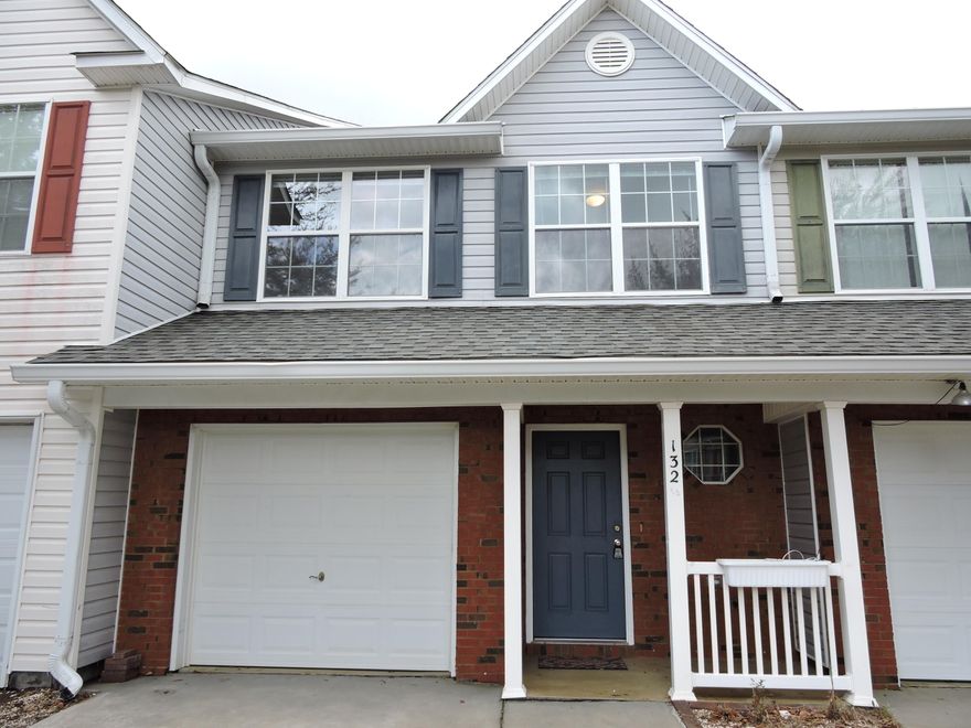 AVAILABLE now - Nice townhouse with a 1 car garage freshly painted with new carpet upstairs. Low maintenance-lawn maintenance is included. The kitchen has a breakfast bar that is open to the living room and overlooks the back patio. Upstairs you will find 2 nice sized guest rooms, full guest bath, large master bedroom suite with 2 walk-in closets and plenty of counter space w/sink in m bath (1/2 bath Powder room downstairs too!). The washer & dryer hook-up upstairs for ease & convenience, no more taking your laundry up & down! One car garage for your car or great storage space! Centrally located near Lowes, Walmart,7th SF and Eglin. Call for apt-will show on weekends.