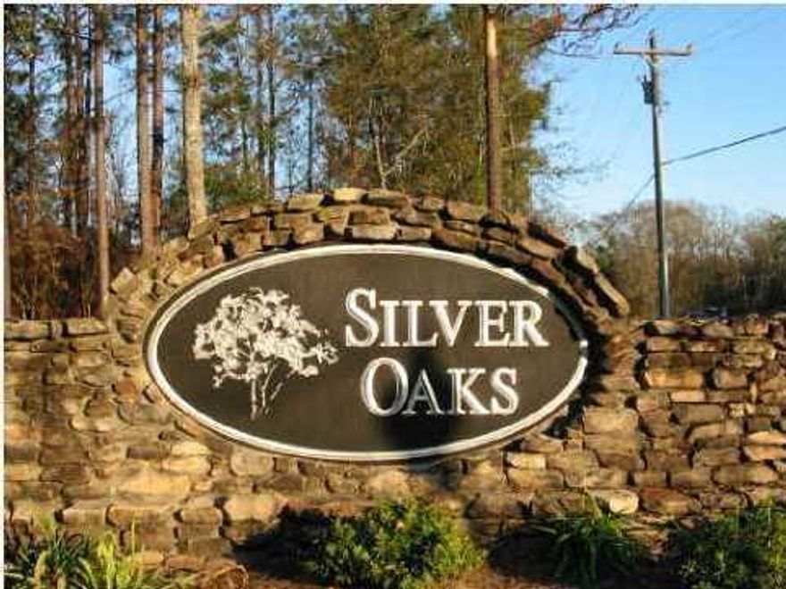 Silver Oaks is an upscale subdivision which boasts a beautiful landscaped and lighted entrance, heavily wooded lots, underground utilities, and more. Well written covenants and restrictions to protect your investment (1800 SF Minimum). Convenient to Crestview Schools, shopping and dining. Sold as is.