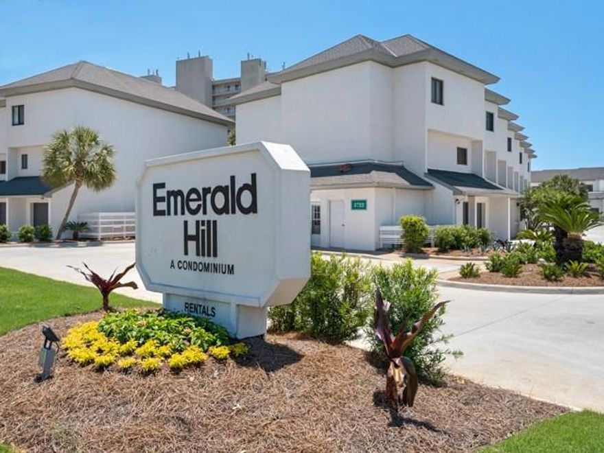 Emerald Hill is located on the south side of scenic Hwy 30-A nestled in the heart of Seagrove Beach between Eastern Lake and Seaside. This renovated unit, offering peekaboo gulf views, is located within walking and biking distance to 30A shops, restaurants, Seaside, Watercolor, Publix, and over 35 miles of bike trails. This coastal luxury unit is great for vacation rentals, offers deeded/gated beach access and a resort style pool. The 2 bedroom /2.5 bath condo with custom bunk wall was remodeled from top to bottom in 2018. Notable items include aIl new furnishings, TVs, floors, ceilings, LED lighting, paint, appliances, and windows. Completely remodeled kitchen coupled with the stairway realignment has created a functional and open floor plan.
