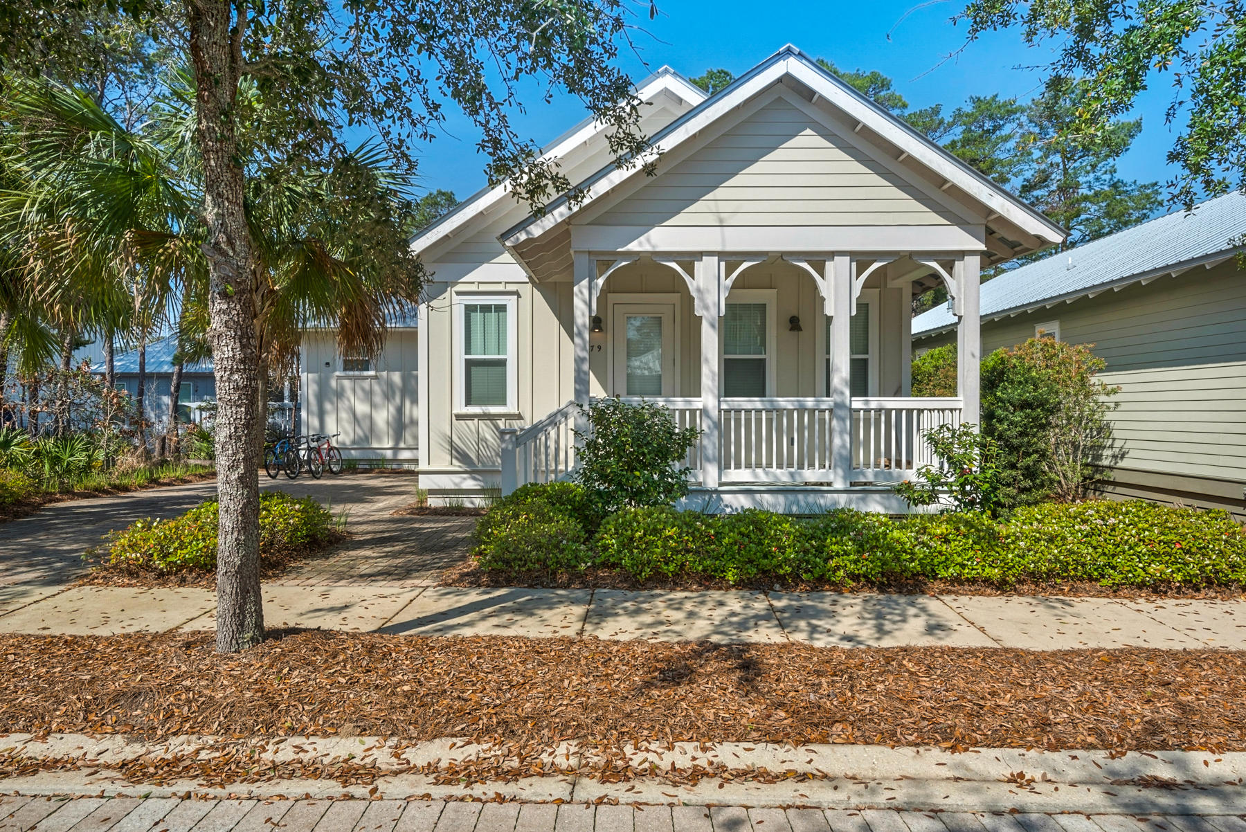 Beautiful cottage-style home in Greenway Park! This lovely cottage offers 3 spacious bedrooms each with their own bath, open concept living and top notch finishes. Special features include: features 10 foot ceilings, 3/4'' pine flooring in common areas, impact glass windows and doors, SS appliances with marble counter tops, tankless hot water heater, and much more.Greenway Park is located in the heart of Seagrove beach and offers a sense of charm & elegance with stone streets, sidewalks & mature landscaping. The community also offers residences a beautiful & serene pool area.