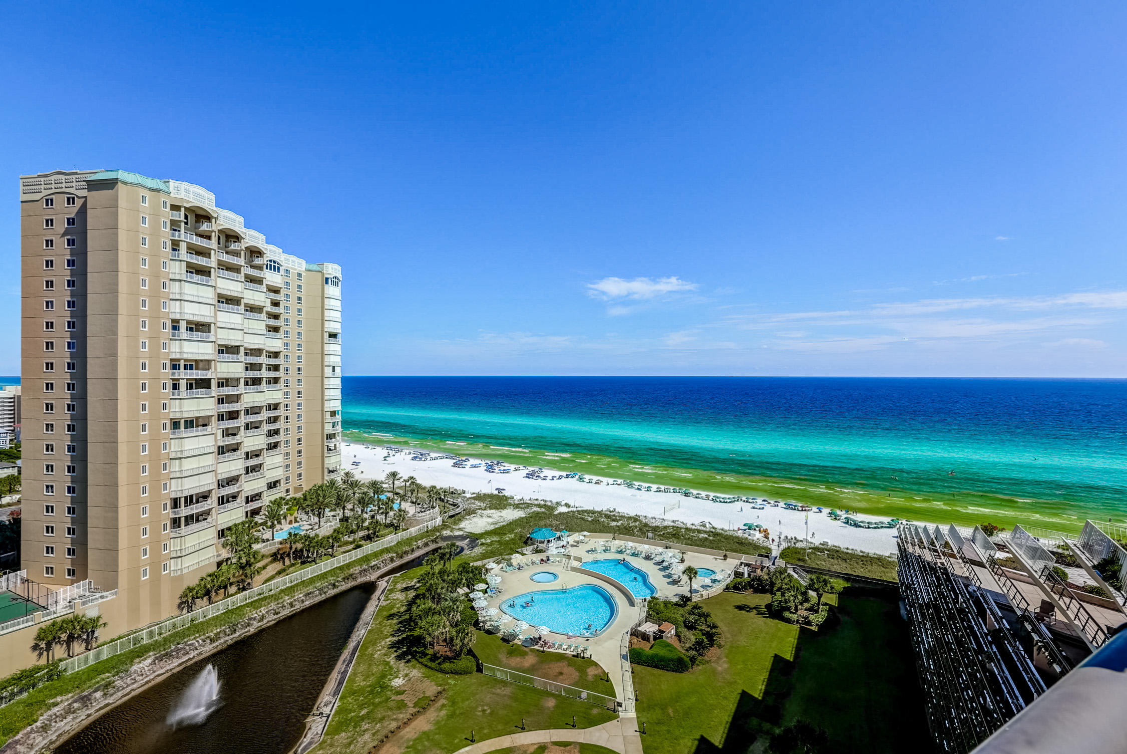 A RARE FIND! 2200 SQUARE FOOT TERRACE BALCONY!! Fabulous terrace unit at Edgewater Beach Condo! Completely remodeled unit with unsurpassed Gulf and beach views! Gulf views from every bedroom...Newly remodeled kitchen features granite counter tops, new cabinets, and stainless steel appliances...Tile flooring and plantation shutters throughout...The bathrooms have up-dated walk-in showers...A 45 foot garage that fits two vehicles and toys comes with this unit! This unit has OUTSTANDING rental history GROSSING OVER $76,000 in 2015!! TRULY A RARE FIND!!