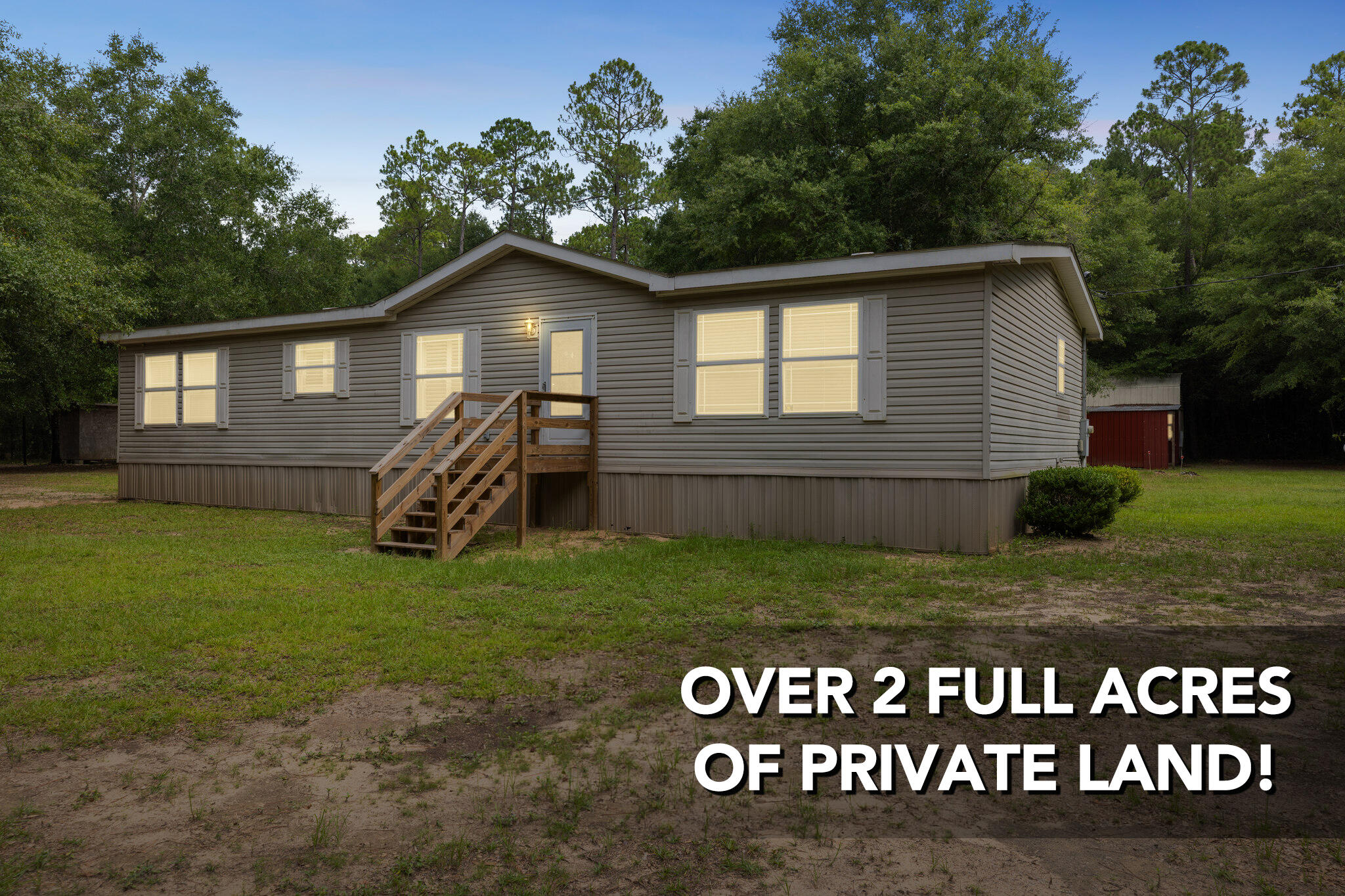 Welcome to your affordable slice of peace and quiet! Tired of neighbors breathing down your neck and traffic that makes you question your life choices? Good news, 9348 Nichols Lake Rd is here to rescue your sanity. This 3 bed, 2 bath home sits on 2.3 acres of gloriously uncrowded land, offering exactly the kind of serenity your overpriced therapist keeps recommending.The home is clean, solid, and move-in ready, with 1,800 square feet of space to stretch out, dance around in socks, or just enjoy the sweet sound of nobody bothering you. Roof and A/C were both updated about 5 years ago, and there's no HOA telling you what shade of beige your mailbox has to be. Need to get to civilization? You're minutes from I-10, with quick access to Pensacola, Pace, Milton, and Crestview. And when you're ready to trade your boots for flip-flops, you're just a short 30-minute drive to some of the most beautiful beaches in the world.
No flood zone, no short-term rentals, no nonsense. Bring your dreams, your dogs, and maybe a hammock. You're gonna like it here.