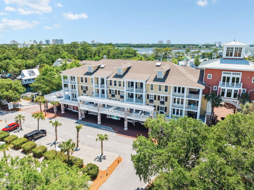 Experience the heart of Sandestin at 9100 Baytowne Wharf Boulevard Unit 366-8, where vibrant village living meets resort-style relaxation. This spacious 3-bedroom, 3-bathroom condo in Observation Point offers a prime location with front-row views of the shows, concerts, and fireworks at The Village of Baytowne Wharf--all from the comfort of your private balcony. Outside you'll immerse yourself in the pedestrian-friendly atmosphere with shopping, dining, nightlife, and family-friendly attractions. Unwind by the community pool, explore the Sandestin Marina, or hit the links at nearby championship golf courses. Whether you're seeking a full-time residence, vacation retreat, or investment property, this condo is the perfect blend of entertainment, convenience, and coastal charm.