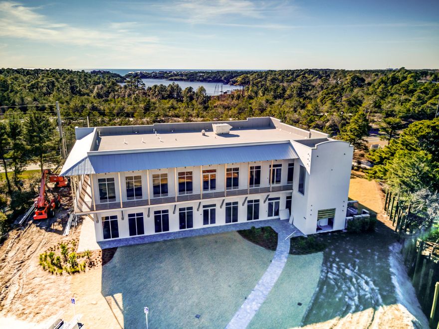 New Executive Office Suites on Scenic 30A Now Offered For Lease! Please view the uploaded floorplan and inquire for further details.