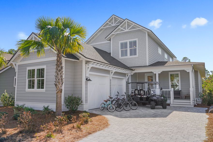 WELCOME TO OUT OF THE OFFICE 30A AT 61 SHEEPSHANK LANE, WATERSOUND WEST BEACH - A COASTAL HAVEN ON 30A. DISCOVER THE ALLURE OF COASTAL LIVING AT ITS FINEST WITH 61 SHEEPSHANK LANE, NESTLED IN THE HEART OF THE EXCLUSIVE GATED COMMUNITY OF WATERSOUND WEST BEACH, REVERED AS THE BEST-KEPT SECRET ALONG SCENIC HIGHWAY 30A. THIS MAGNIFICENT HOME BUILT IN 2022  BY BETTERBUILT OF NW FLORIDA IS NOT JUST A HOME; IT'S AN ENTRY INTO A LIFESTYLE ENRICHED WITH THE NATURAL BEAUTY AND SERENITY OF FLORIDA'S EMERALD COAST.   IN THIS EXCLUSIVE GATED COMMUNITY YOU WILL