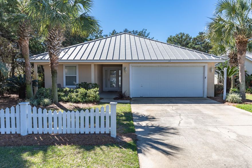 Relax and Unwind at Sunsational! This 4 bedroom 2 bath cottage is located in Maravilla Resort, which offers: 500' of deeded beach, 2 pools, fantastic clubhouse, exercise facility, tennis and pickleball courts, shuffle board and much much more. Sunsational is sure to not disappoint with: king size master suite with a private bath with double vanity and stand up shower. Two guest bedrooms feature queen size beds and one guest bedroom features a set of twin size beds. The guest bathroom has a single vanity and tub/shower combination. The living room has comfortable seating along with a pull out sleeper for extra accommodations. The kitchen is fully equipped and rental ready. Come see why Maravilla is regarded as one of the best buys in Walton County.