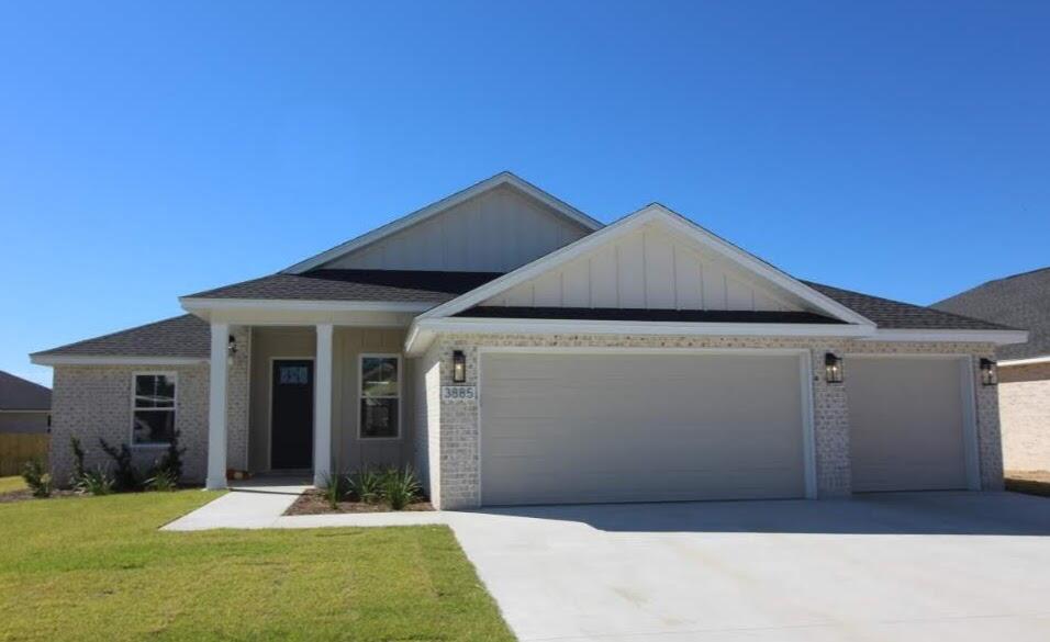 Bay Counties newest community has come to life, These homes are built by one of Bay Counties most sought after builders, Brick homes with spacious floor plans, custom solid wood cabinets, Quartz counter tops, Upgraded light fixtures, doors, Insulation, Trim, Low E windows, Luxury Vinyl flooring, Stand alone tubs, Neighborhood has under ground utilities, lighted streets. Zoysia Grass and landscaping! Let College Station be your next move.... This is a Georgetown 2 Floor Plan