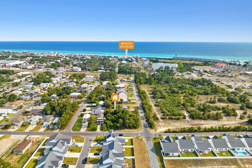 Charming 3BR/2BA Beach Cottage in West End Panama City Beach - No HOA & Prime Location Near 30A! This beautifully updated three-bedroom, two-bathroom beach cottage in the highly sought-after West End of Panama City Beach offers the perfect blend of coastal charm, modern upgrades, and prime location. Situated between Rosemary Beach and Pier Park, this home is just minutes from the scenic 30A corridor, providing easy access to world-class shopping, dining, and entertainment. With no HOA restrictions, homeowners and investors alike can enjoy complete ownership flexibility, making it an excellent choice for a primary residence, vacation home, or short-term rental.The home is move-in ready with fresh paint, new wood-look tile flooring, modern appliances, granite countertops, upgraded lighting, and custom carpentry throughout. The open-concept living area is bathed in natural light and features a cozy fireplace, creating a warm and inviting atmosphere. Outside, a spacious backyard, a charming white picket-fenced front yard, and a fire pit offer the perfect space for relaxation and entertaining.
Located within walking or golf cart distance to the sugar-white sandy beaches of the Gulf of Mexico, this home is also just minutes from Lake Powell Park, which features a boat launch, playground, and picnic area. Its prime location near 30A allows easy access to iconic coastal communities like Alys Beach, Seaside, and Watersound, where boutique shopping, gourmet dining, and luxury amenities await. Additionally, the property is close to the highly anticipated Mainstead at Carillon development, which will bring upscale residential units, premier dining, and shopping options to the area.
This home is a rare investment opportunity in one of the fastest-growing markets along Florida's Emerald Coast. Whether you're looking for a high-income-producing short-term rental, a peaceful second home, or a full-time coastal retreat, this property offers unlimited potential.
Now is the time to secure a home in one of the most desirable beachside communities near 30A. Contact us today to schedule a private showing.