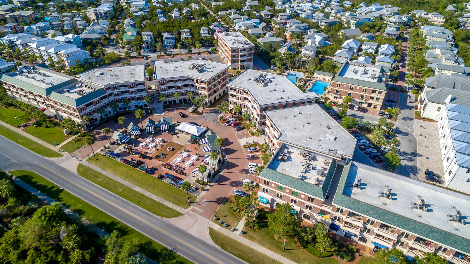 (5) contiguous commercial condominiums existing as a 6,200 SF, 160-seat restaurant and bar space containing substantial FF&E for a near-turnkey opportunity, located along the most coveted stretch of Scenic 30A in South Walton County, Florida, adjacent to Rosemary Beach. The related mixed-development, known as The Village of South Walton, offers an abundance of parking capacity for patrons' year-round convenience. Please inquire for further details.