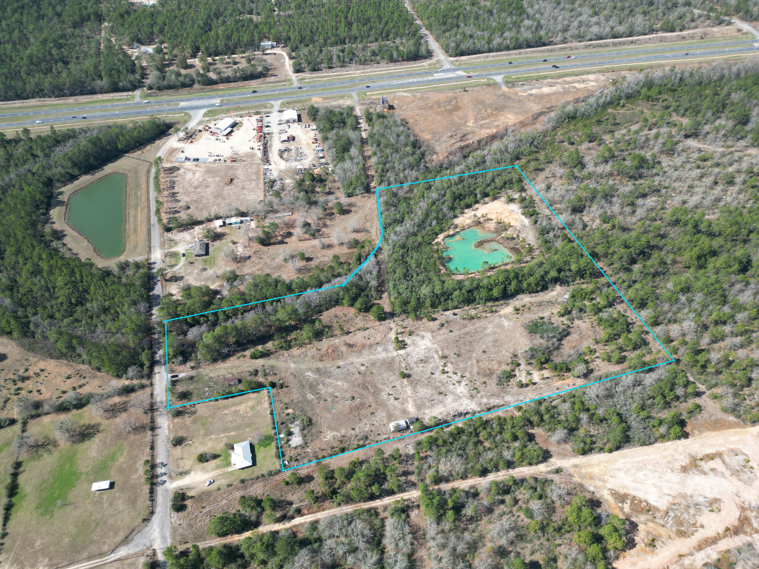 PRIME Commercial Land for Sale - Cleared with a Beautiful Freshwater Spring. Featuring approximately 14 acres and close proximity to 331. Seller willing to share Wetlands Delineation to prospect buyers. Great Investment opportunity in Walton County. You can use this as your getaway farm until developing!