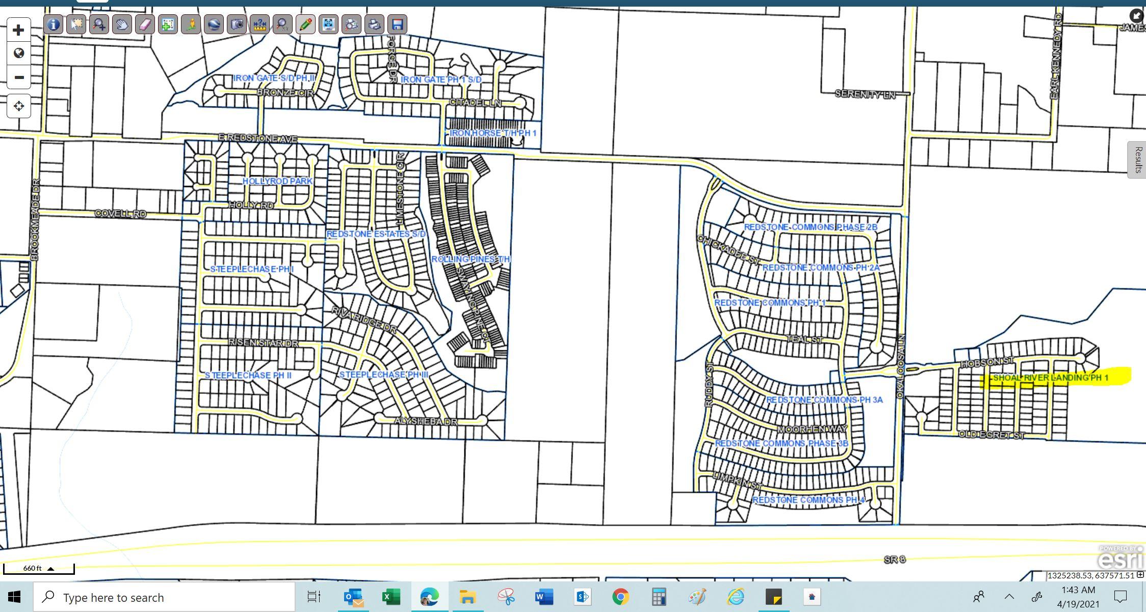 SHOAL RIVER S/D - Residential