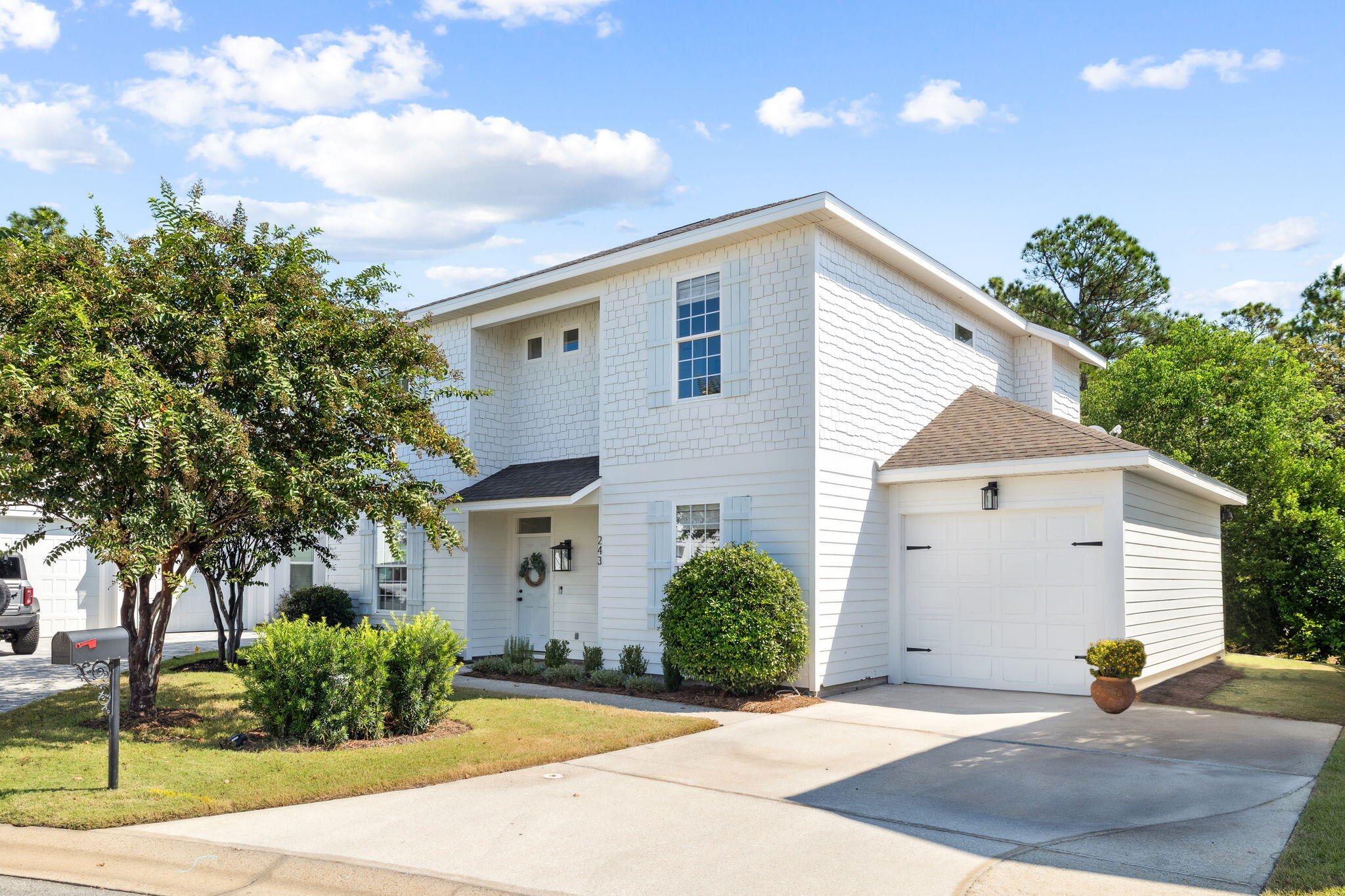 This beautiful custom Santa Rosa beach home located South of HWY 98 is now available. This location means you can walk, bike or golf cart to not only the beach, but all that 30A has to offer. Many of the area's top restaurants are within minutes of this home along with the Santa Rosa Beach Golf and Beach Club. The home itself is in immaculate condition and completely turnkey. Enter the home and the open floor plan is perfect for entertaining family and friends. Upgraded designer window treatments, lighting and fixtures give the home a fresh custom look. The outdoor living area out back expands your entertaining and lounging options. The home has 4 well sized bedrooms; one of which is currently utilized as a home office. Large closets and a garage make full time living a breeze. No other home offers this combination of location, condition, size and price.