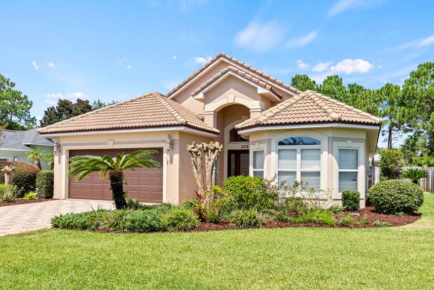 $20,000 PRICE DROP.This property is under contract with a kickoff clause. If we get another offer the current buyers  will not move forward if their property does not sale.VACANT/EASY SHOW!! Text Chris 850-502-7879 for showing instructions.In Emerald LakesThis 4-bedroom, 3-bathroom residence offers a perfect blend of coastal luxury and modern comfort. Nestled in a peaceful neighborhood just minutes from the sugar-white sands and emerald waters of the Gulf, this home is ideal for both full-time living or as a vacation getaway.