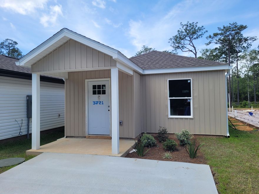 Construction Completed WITH BUILT-IN EQUITY!!! This 3 bedroom, 2 full bathroom home. Featuring granite countertops, soft close cabinets, wet kitchen island, pantry, inside laundry room, walk in closet in the primary bedroom, and more! With underground utilities, newly paved road, No HOA and No rental restrictions.