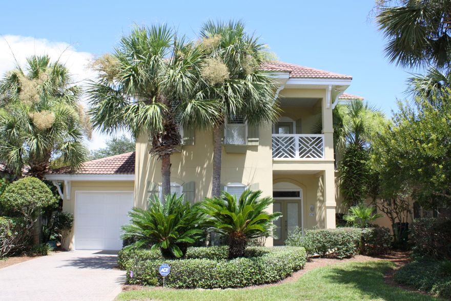 Absolutely immaculate custom home in the desirable gated neighborhood of Destiny. Perfect as a primary residence, second home or investment property with excellent income potential and great location, just a short stroll to the first class amenities center with pool, tennis courts, basketball and clubhouse, and the world's most beautiful beaches! Inviting open concept floor plan, perfect for family and entertaining, with cook's kitchen, living and dining areas as well as an adjoining screened lanai and patio. Tastefully appointed with raised ceilings, deep crown molding, ceiling medallions, recessed lighting, large windows and glass sliders offering abundant natural light, tile floors, gleaming granite counters in kitchen and baths, brand new LE stainless appliances, upgraded lighting,