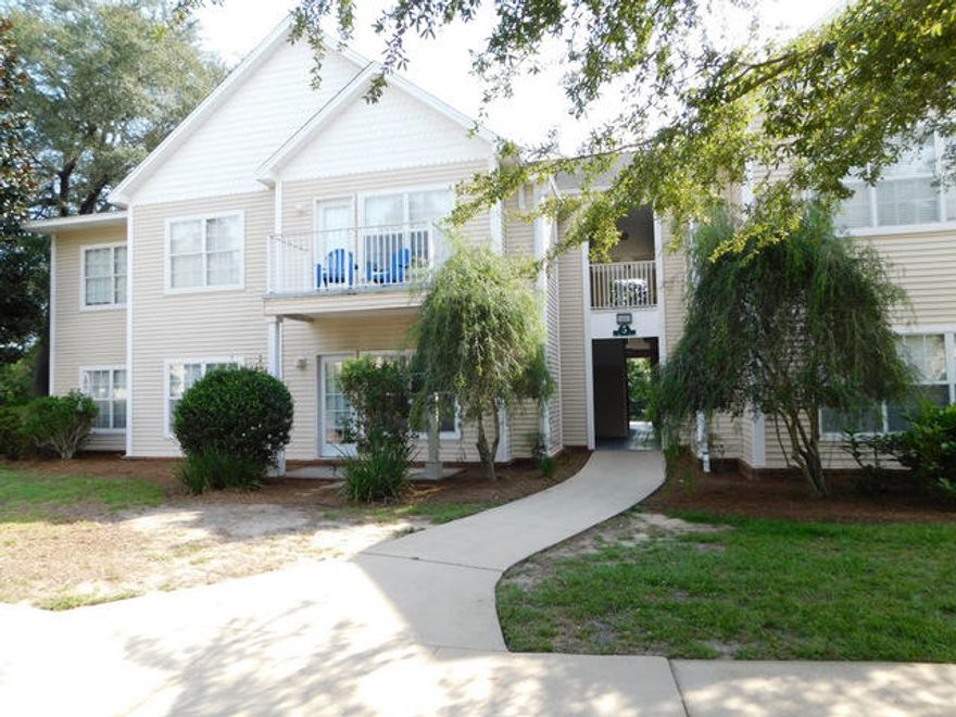 Ground floor unit with 2 large handicap parking spaces. Unit is in need of repairs, mainly flooring and paint.