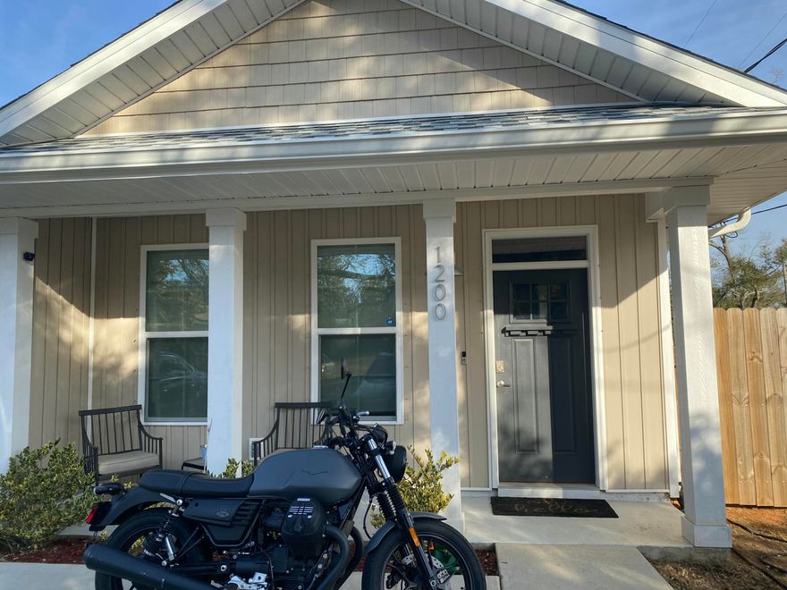 ONLY A is for sale! Welcome to vibrant downtown Pensacola! This 2-bed, 2-bath modern townhome is just minutes from I-10, shops, nightlife, and Pensacola Beach. Built in 2020, it features vinyl flooring, 9' ceilings, recessed lighting, granite countertops, custom no-slam cabinets, stainless steel appliances, gas range, and a tankless water heater. The open floor plan includes a large kitchen island, walk-in closets, dual covered patios, and a fully fenced courtyard. The master suite offers a bonus room for an office, nursery, or extra storage. Washer/dryer hookups in hall. Tenant in place--great investment opportunity! ASSUMBALE LOAN  at 3.125%! , standby for updated photos this week!