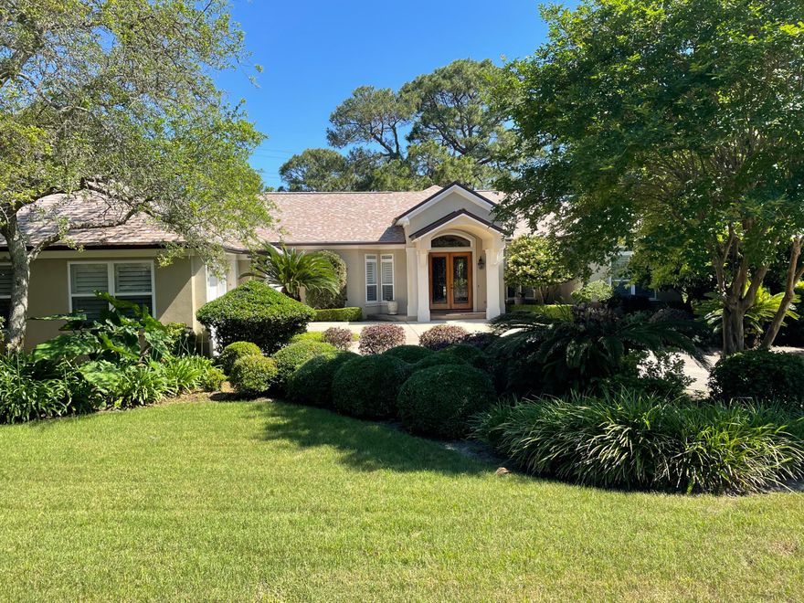 Two bedroom/two bath custom home overlooking the fairway.  Dimensions should be verified.