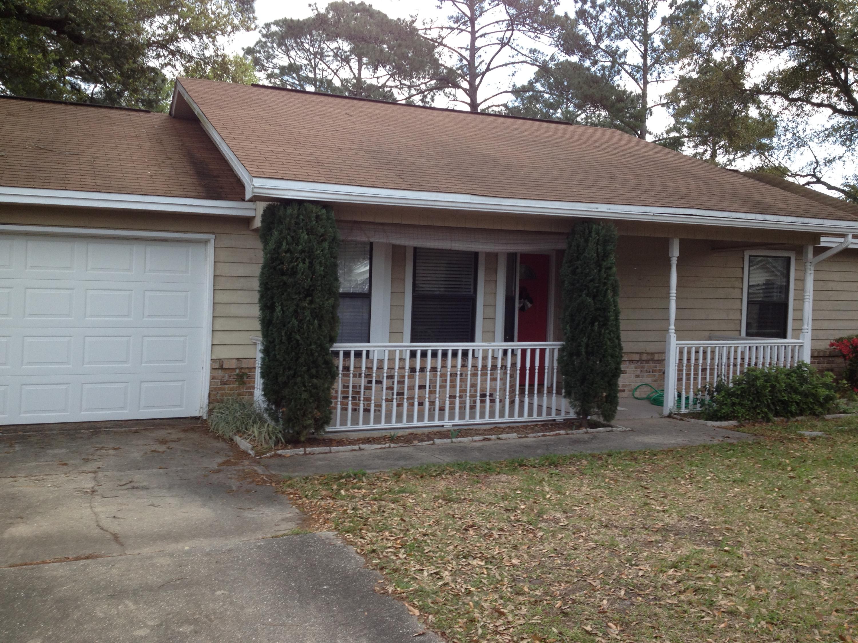 Showings by appointment after 11:00 AMCute and Cozy! Perfect starter homeLovely laminate wood floors throughout the main living areas provide a warm and inviting at home' feel. . Lots of light coming into this homecute 3-bedroom, 2-bath Patio / Ranch style home features a wood-burning fireplace in the living area and a large built-in wall cabinet to compliment your personal furnishings. Nice size kitchen features white cabinets, tile floor and bay window. Range, Refrigerator and Dishwasher will stay. Washer and Dryer are Negotiable. Master Bedroom has its' own bath. Second bedroom features a closet that can be used as a desk areashelving provided. Second Bath located in the hall convenient to all rooms. Large fenced yard providing privacy and lots of room for all of