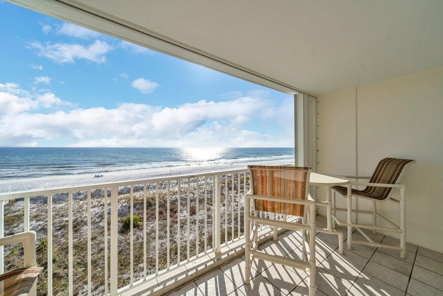 ITS ALL ABOUT THE VIEW!! In Gulf Dunes, home to the ultimate luxury coastal lifestyle - you'll find this fabulous 4th floor 1 bedroom + bunks, 1.5 bath condominium! Gorgeous panoramic views of the beachfront and Gulf of Mexico from this elevated 4th floor condo with direct beach accessibility and new beach walkways! Spacious and well equipped, this condo offers a desirable floor plan which boasts a spacious master bedroom, hallway bunks, and gulf front family room with balcony access. This condo is turnkey, fully furnished, and rental ready. Upgrades include tile floors and granite countertops.