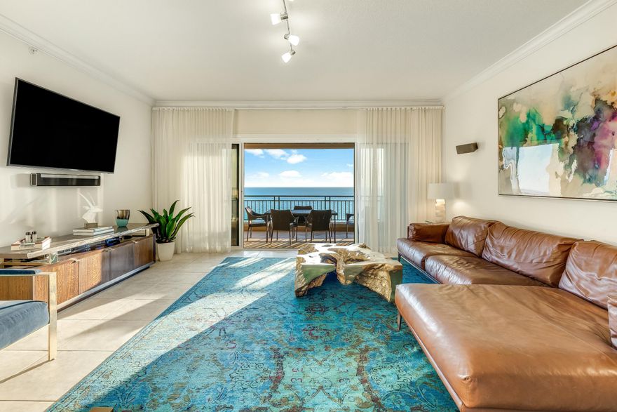 A rare single-level Penthouse offering at Southwinds II  in Sandestin Golf & Beach Resort. For the first time in over a decade, an exclusive opportunity awaits to own the crown jewel of Southwinds II - a private, rental-restricted penthouse in the heart of Sandestin Golf & Beach Resort. Perched atop the 15th floor, this expansive four-bedroom residence boasts unrivaled Gulf views and a thoughtfully designed layout that maximizes comfort, privacy, and sophistication. Spanning nearly 3,000 square feet, this full-floor penthouse is offered fully furnished with high-end designer pieces, curated to reflect a modern, contemporary aesthetic that perfectly complements the coastal surroundings. Three Gulf-front bedrooms and one additional Bay-facing bedroom, each with a private ensuite, all offer a serene retreat with breathtaking water vistas from every room. The intimate covered balcony is masterfully positioned for the utmost privacy, creating the perfect setting to unwind while taking in picturesque sunsets over the Emerald Coast. A dedicated private lobby on the 15th floor greets you from the direct elevator access, only enhancing the exclusivity of this one-of-a-kind residence. Additional features include generous storage throughout, a separate first-floor storage cage, and the convenience of covered garage parking, ensuring both security and ease of access. Residents of Southwinds enjoy an unparalleled level of luxury and exclusivity, with access to their own private Gulf-front pool and a private beach, offering a serene, uncrowded retreat along the pristine coastline. Tucked within the gated enclave of Southwinds, inside the prestigious gates of Sandestin, residents also have access to the world-class amenities of the resort - four championship golf courses, a private marina, fine dining, boutique shopping, and year-round events - all designed to deliver an effortless, resort-style lifestyle. Opportunities like this are few and far between - seize the moment to own a legacy property on the Emerald Coast.