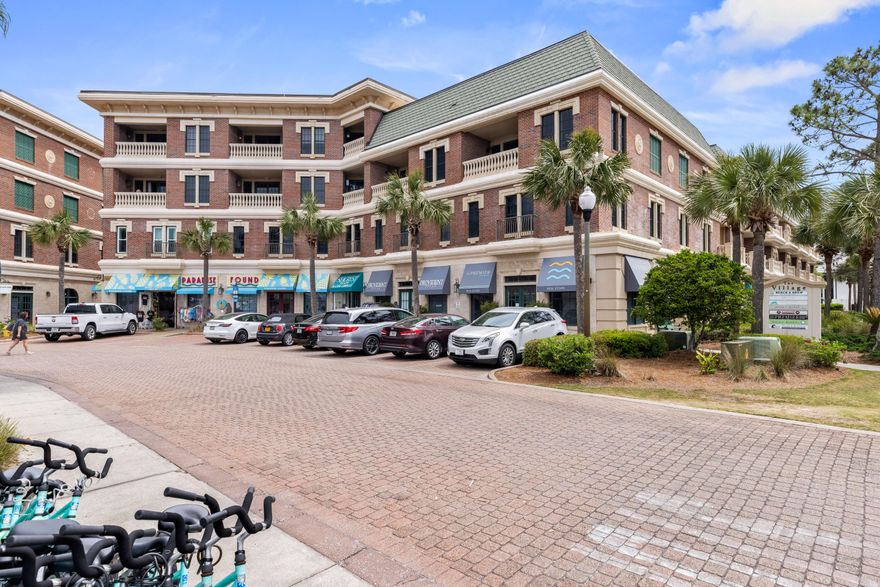 Located between Rosemary Beach and Alys Beach, this 3-bedroom, 2-bath top-floor condo offers the perfect blend of comfort, convenience, and coastal charm. Unit 305 features an open-concept layout with a beautifully designed kitchen that flows into the spacious living and dining areas. Step out onto the private balcony to enjoy views of the vibrant Village below.Residents enjoy access to two resort-style pools, a hot tub, BBQ area, and private deeded beach access. On-site dining and boutique shopping add to the walkable lifestyle, with world-class restaurants and entertainment just steps away.Whether you're looking for a full-time residence, vacation retreat, or investment opportunity, this property delivers exceptional value in one of 30A's most desirable locations.