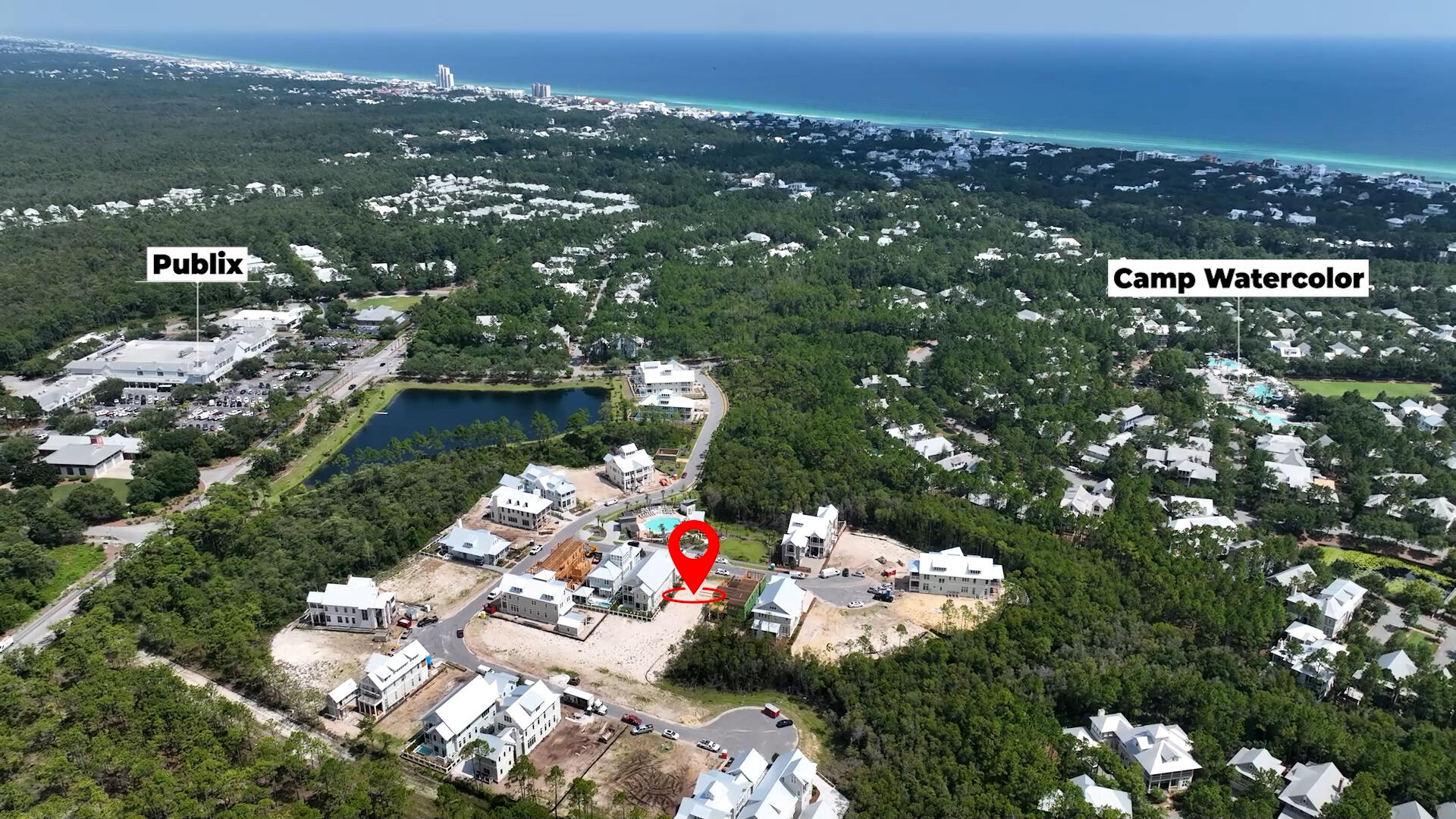 Welcome to Park District, Phase 5 of WaterColor. The rental-restricted Park District has 41 custom homesites and has a dedicated pool for the owners. Owners in WaterColor have exclusive access to all amenities in this community, including the Beach Club, Camp WaterColor, Fitness Center, six resort pools, tennis facilities, and much more! Lot 32 is located across the street from Phase 5 park and pool. Your front porch is a perfect place to lounge. Also, Lot 32 String Lily Cove is located in flood zone X (not a flood zone). Choose your custom design or use the plans the current owners have shared.