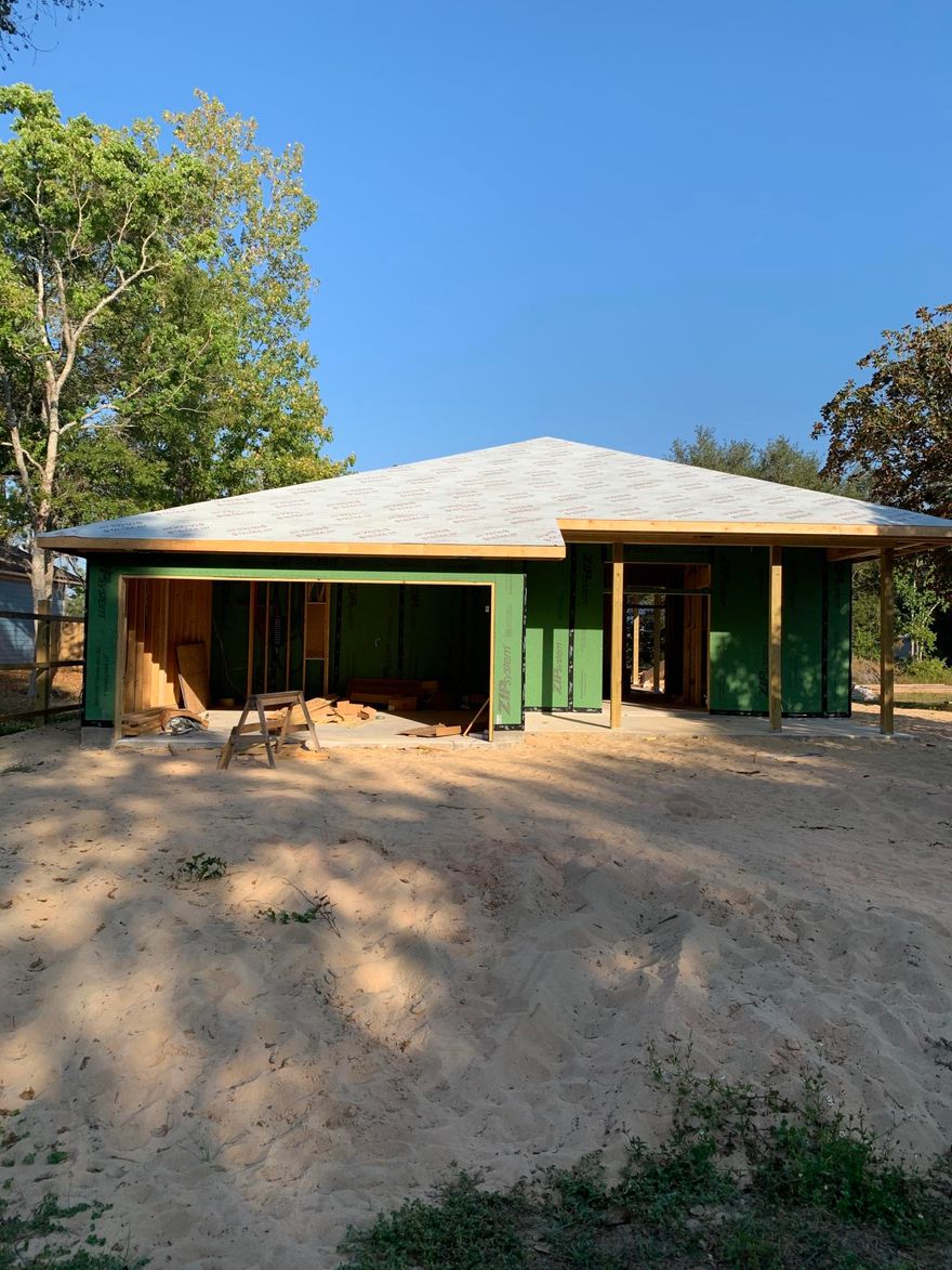 New Build in Villa Tasso! This will be a beautiful 3 bedroom 2 bath home with 2 car garage. Home is over 1,700 sqft of living space with 10' ceilings. Finishing touches include granite countertops with butcher block, premium vinyl flooring throughout and tile in all baths. Master bath will have walk-in shower with bench seating. In addition, the master will have a walk-in closet with extra shelving. End your evening relaxing in the privacy of your own screened in patio with 3 points of access- living room, dining room and master! Love saving on energy costs? This new home will have radiant barrier and blown in insulation. For more information please contact listing agent. Buyer to verify all information.