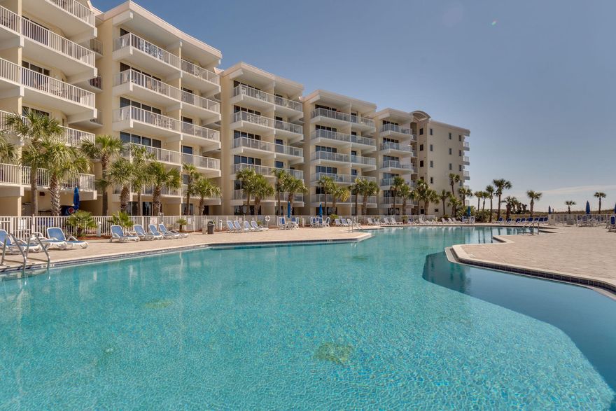 You will love the big views of the beach and the bay from the moment you walk into this wonderful gulf side condo. Relax on your balcony and enjoy your panoramic view of the bay, Destin and the sparkling gulf waters! This fully furnished condo offers a kitchenette with a cooktop, microwave and dishwasher. Destin West boasts a state of the art fitness center, a 5,000 square foot pool, a standard size pool adjacent to the villa building and hot tub on the gulf side. A large pool with waterfall, two hot tubs and a 700 foot Lazy River lagoon style pool are available on the bay side via the sky bridge. Don't miss out on this amazing chance to own a slice of paradise at an unbelievable price!