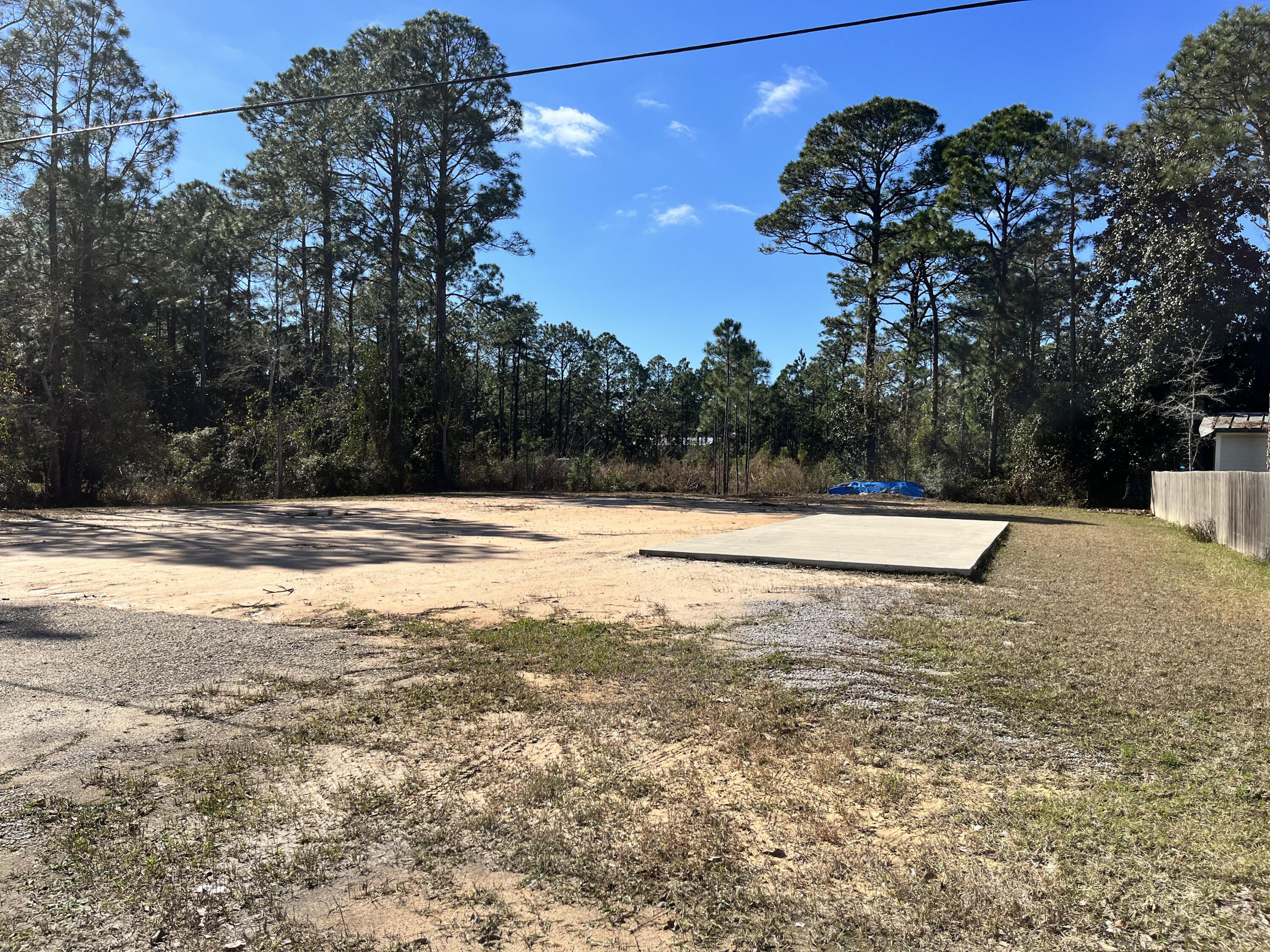 Double lot in desirable North Santa Rosa Beach. The lot is cleared and has utilities on-site from a previously existing home.