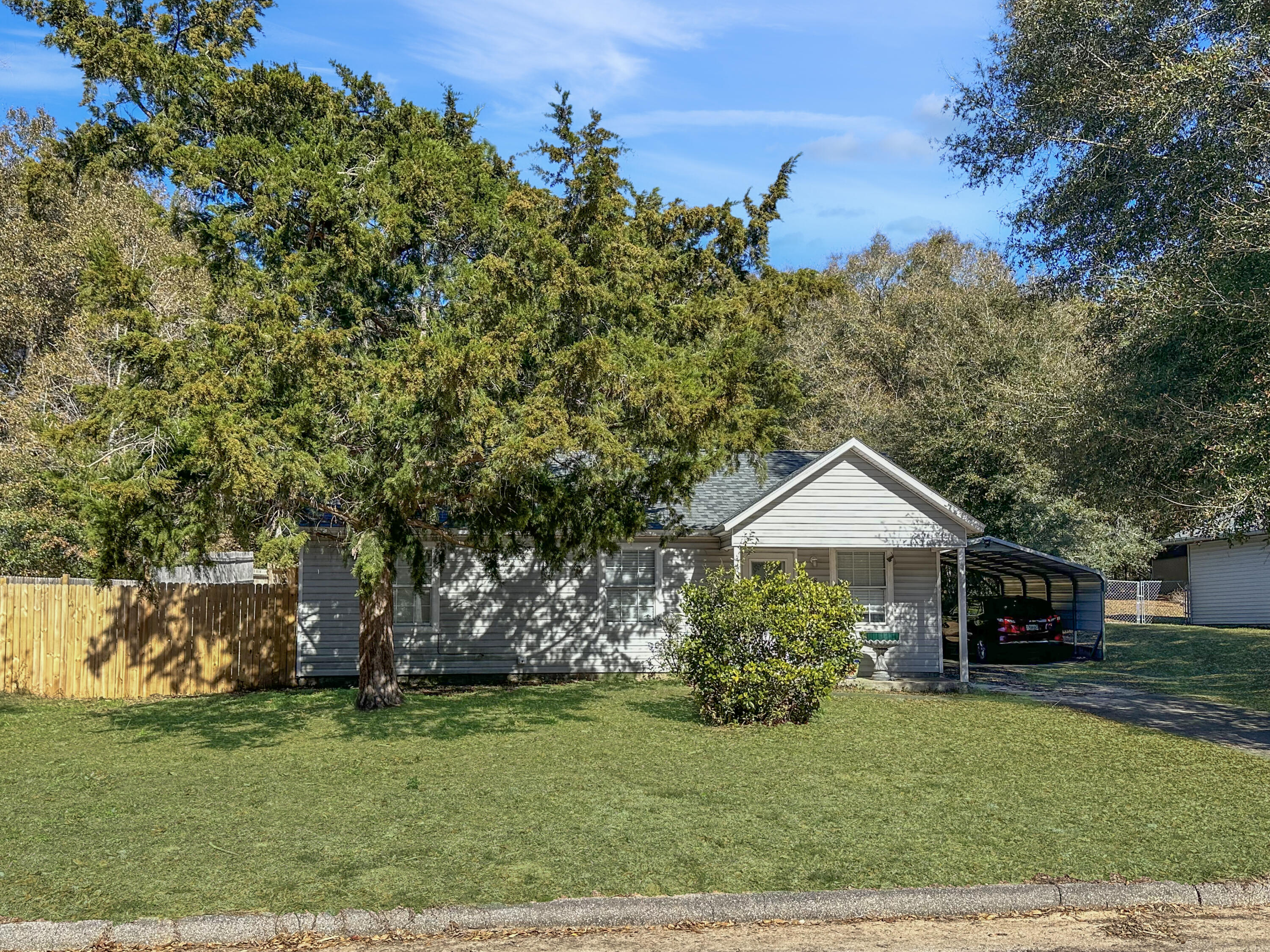 Wow! You found the perfect home sweet home! This great valued home offers New roof, update a/c, updated hot water tank. Perfect .37 acre lot. Double carport. Storage shed. Vaulted ceiling when you enter the living room gives a grand look as you see the open kitchen design. Separate laundry room off kitchen. Hurry this home is the perfect find! Call or message right away to view before it is gone.