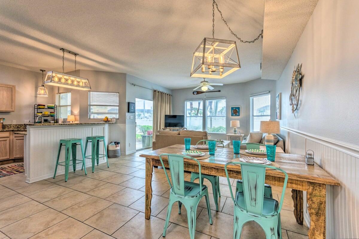 Just Steps to the Beach | Renovated Ground-Floor Condo | Proven Rental Income!Welcome to Sandpiper Cove Unit 9104 -- an exceptional opportunity to own one of the largest renovated 2-bedroom, 2-bath condos in Destin at 1,132 square feet. This beautifully updated ground-floor unit is located just 0.1 miles from Destin Beach, offering unbeatable access to the sugar-white sand and emerald waters that make this area a top vacation rental or second home.This condo is more than just a coastal getaway -- it's a high-performing vacation rental with a strong rental history and outstanding guest appeal. Thoughtfully renovated between 2021 and 2024, the unit features porcelain plank flooring, updated lighting and ceiling fans, fresh interior paint, and stylish beadboard accents. A full set of stainless-steel appliances anchors the spacious kitchen, complemented by a breakfast bar and all the essentials for extended stays.
The furniture throughout the unit has been tastefully selected with comfort and style in mind, including new king and queen bedroom sets, a modern living room set, flat screen TVs, and a queen sleeper sectional added in 2023. Recent mechanical updates include a new HVAC system (2022), new windows and slider (2022), and two water heaters replaced in 2021 and 2023. A private covered patio with bar seating and a Polywood dining set adds even more value to this turnkey retreat.
The layout is ideal for families or groups, with a king bed in the primary bedroom, queen bed in the guest room, and additional sleeping space in the living area. A private storage shed is also included.
Owners and guests enjoy resort-style amenities such as five outdoor pools, three hot tubs, tennis courts, a 9-hole community golf course, complimentary beach setup, and a water taxi. This prime Destin location is steps to the beach and conveniently located near popular attractions like Big Kahuna's, HarborWalk Village, and multiple golf courses. Shopping, dining, and entertainment options are just minutes away, with easy access to Destin-Fort Walton Beach Airport.
Whether you're searching for a profitable short-term rental or a low-maintenance beach retreat, Sandpiper Cove 9104 stands out for its size, condition, income potential, and unbeatable beach access.
Whether you're a golf enthusiast, tennis lover or beachgoer; this property has something for everyone!
Sandpiper Cove, spanning 43 acres, is a resort paradise bordered by the Gulf to the south and the Destin Harbor to the west. The community features 1100 ft. of sugar sand beachfront with seasonal beach chair service and the renowned Rick's Sand Trap Beach Bar & Grill. Residents can take advantage of five pools (2 heated), a bocce ball court, shuffleboard, marina (by lease), and canal docking by reservation.
Indulge in on-site amenities like the fine dining restaurant Louisiana Lagniappe, a water taxi for exploring Destin, and a popular 9-hole par 3 pitch & putt golf course. This prime location in downtown Destin also offers proximity to additional restaurants, shopping areas, athletic clubs, and various attractions.
Seize the chance to claim ownership of this impeccably kept property, where style harmonizes with coastal living in the heart of Destin.
**Please note that all dimensions and information provided are subject to verification by the buyer.