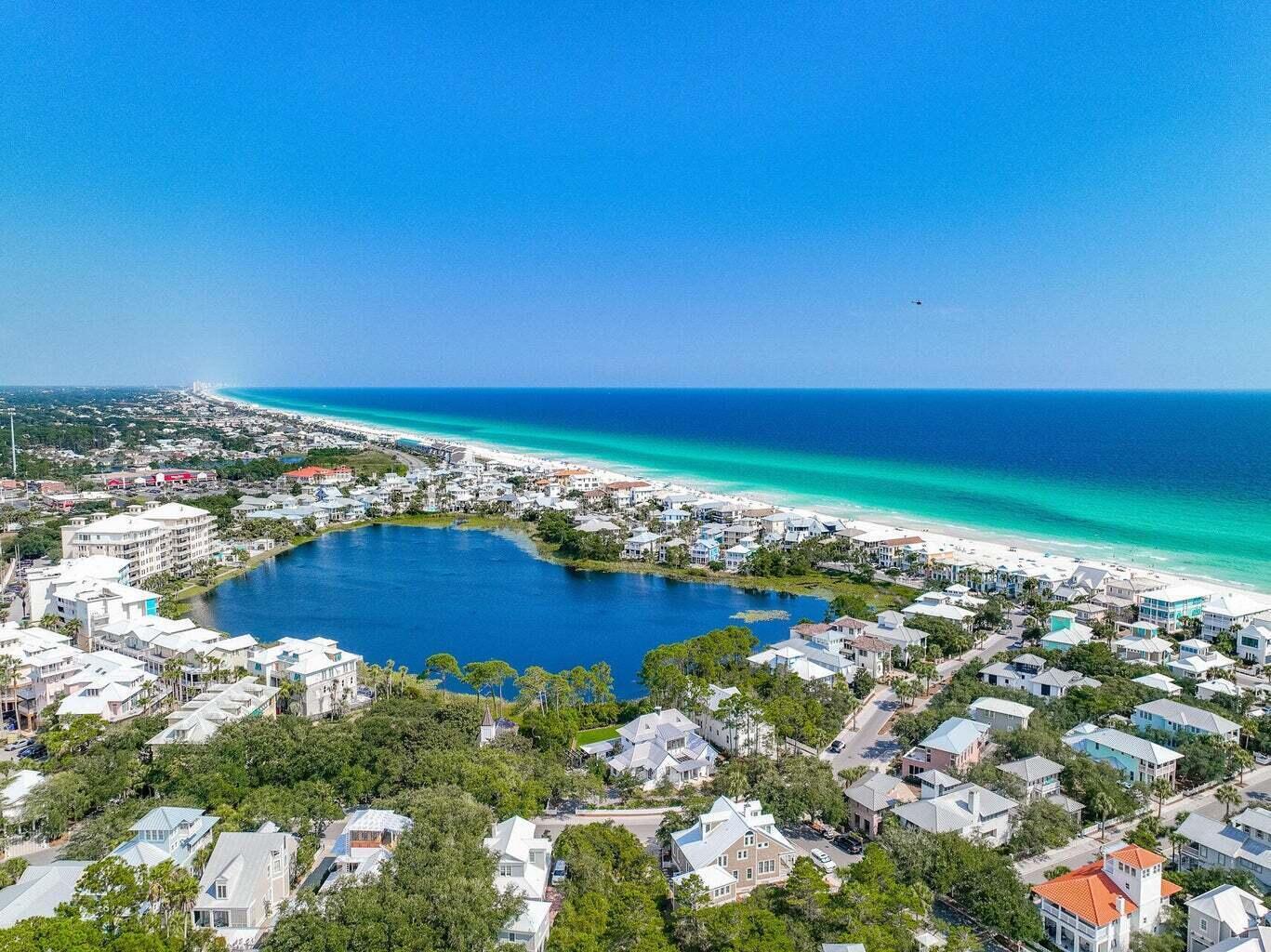 Great opportunity to own a sought after END UNIT in the exclusive Carillon Beach Inn! Unit 101 is located on the 1st floor with great access and serene views of Lake Carillon! Walk into a spacious living area with a fireplace and not to mention 10' ceilings. Upgraded features of this unit include luxury vinyl flooring, granite countertops, and stainless steel appliances. Turn key and rental ready! This unit is ideal for a beach getaway or investment property. Not to mention, the patio is steps from the heart of Carillon Market Street where you will find a coffee shop, restaurants, bike rentals, and more. Carillon Beach Inn is located on the west end of Panama City Beach with quick access to Pier Park, Lake Powell, Rosemary Beach and all of 30A! Carillon Beach Resort amenities include over 3,900 ft. of white sand beaches, 4 community pools, 2 hot tubs, tennis, yoga studio, fitness center, retail shopping and dining. Coastal living at its finest! Don't miss out - schedule your showing now.