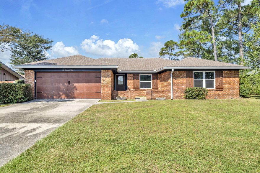 Welcome to your dream home! This newly updated 3-bedroom, 2-bathroom gem is perfectly located in the heart of Niceville, offering comfort, style, and functionality all in one.Step inside to discover an open-concept kitchen that's sure to impress -- featuring gorgeous marble countertops, a large center island perfect for gathering, ample cabinet space, and a pot filler over the stove for added convenience. Whether you're hosting friends or whipping up a weeknight dinner, this kitchen is ready for it all.Cozy up by the fireplace in the spacious living area, or unwind in the expansive sunroom, offering extra living space. Outdoors, enjoy your own private oasis with a sparkling pool, perfect for cooling off on hot Florida days. Additional features include:
2-car garage
30amp RV hookup
Plenty of indoor and outdoor storage space
This home truly has it all  modern updates, thoughtful features, and a location that puts you close to everything Niceville has to offer. Don't miss this opportunity to own a move-in ready home with all the extras!
