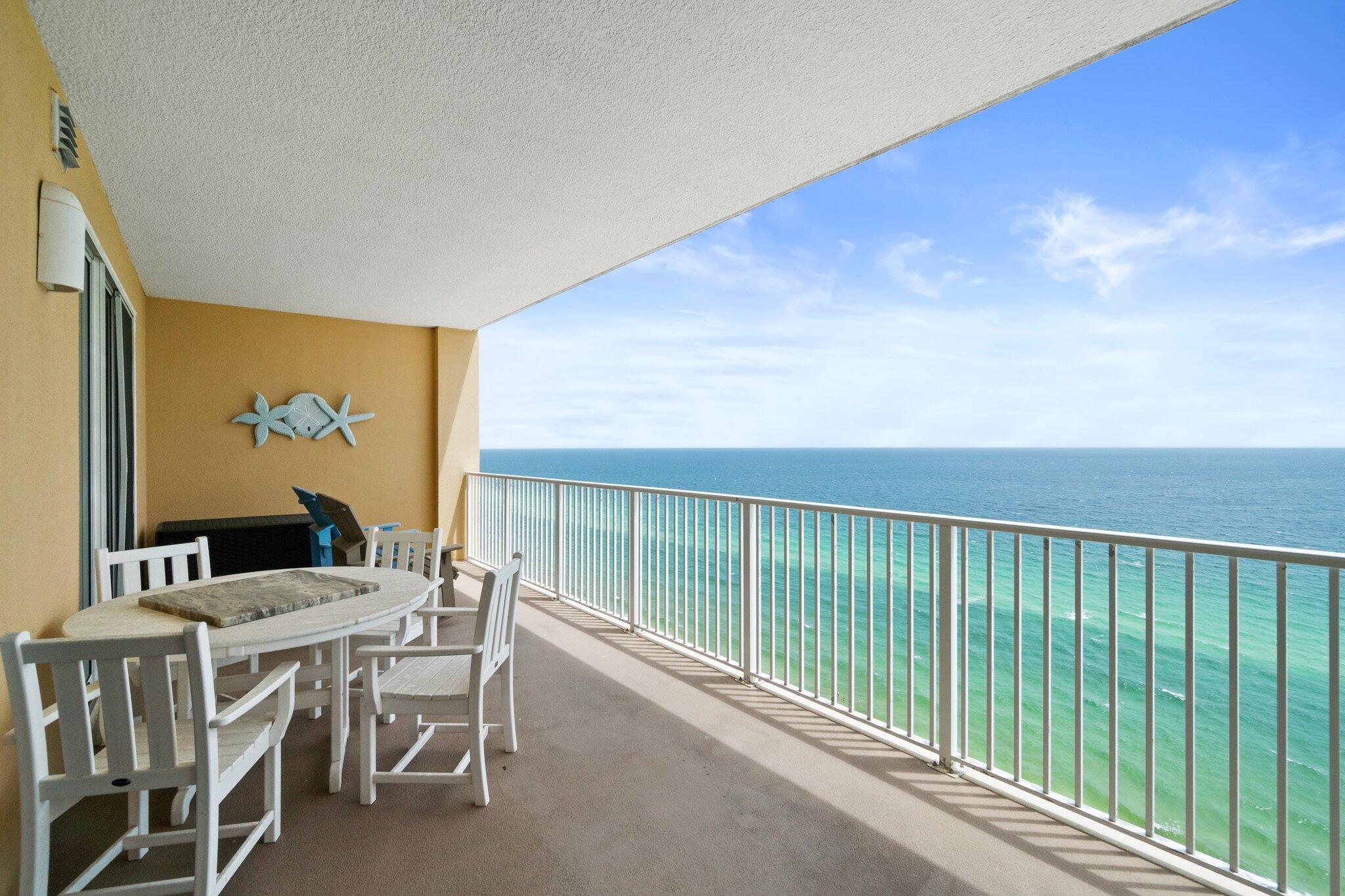BEST PRICED CONDO AT TROPIC WINDS - AND the most fabulous! PRISTINE CONDITION: Never been a rental PARKING SOLVED: Comes with TWO deeded garage spots! ELECTRONIC ROOM DARKENING SHADES in living room and Gulf-front Master This gorgeous 2/2 condo has been this family's memory-maker for the past ten years, and now it can be YOURS! Beachy decor and ALL the best details: * Stacked stone detailing in entry and island
* Exquisite granite countertops
* LG fridge
* KitchenAid dishwasher
* Frigidaire electric range and microwave
* Disposal
* Dining seating for 6 at the table plus 3 at the bar
* Laundry room with Samsung W/D
* Nest thermostat to control from your app
* Wood-look tile in both bedrooms
* King bedroom
* Queen bedroom with Twin/Twin bunks
* HUGE balcony (9.5' x 27.8')
AND HAVE YOU SEEN THE AMENITIES?
BBQ Pit/Grill " Fitness Center " Meeting Room " Picnic Area " Pool " Sauna/Steam Room " Spa/Hot Tub
AND...TWO DEEDED PARKING SPOTS!
What's not to love? Come see this TODAY!
NOT a rental. Vacant and EASY TO SHOW!
We look forward to receiving your offer!