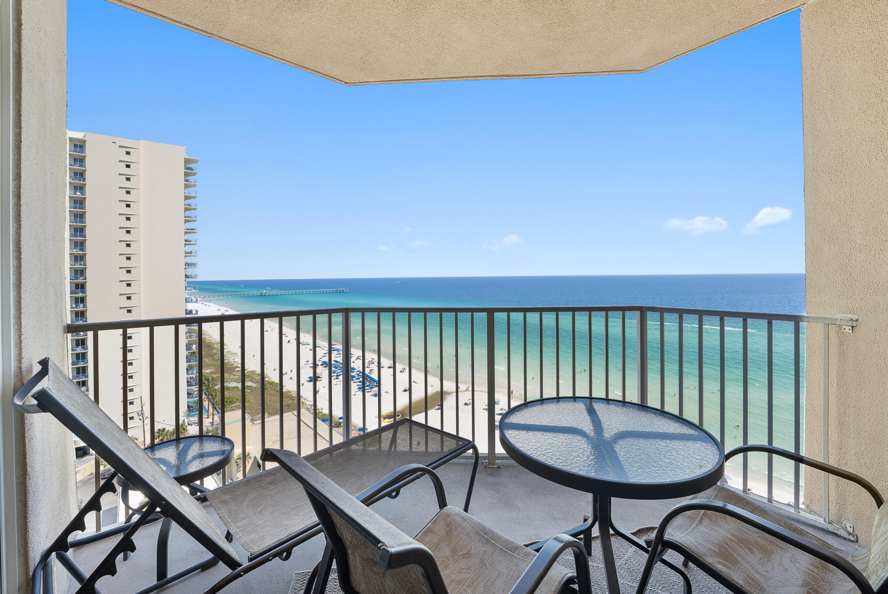 INVESTOR SPECIAL! Over $65k in Gross Rentals in 2022 and over $61k booked so far in 2023! Come discover this one-of-a-kind Tidewater property located in Panama City Beach. This stunning 1-bed, 1-bath updated unit offers not only a comfortable living space but also breathtaking views from its corner balcony.With floor-to-ceiling windows, abundant natural light floods the interior, creating a bright and inviting atmosphere while showcasing the mesmerizing water views. But that's not all, prepare to indulge in the fantastic amenities this property has to offer. From state-of-the-art gyms to both indoor and outdoor pools, you'll have endless opportunities to stay active and relax in style. This is a highly desirable floor plan with proven rental numbers! Check it out today!