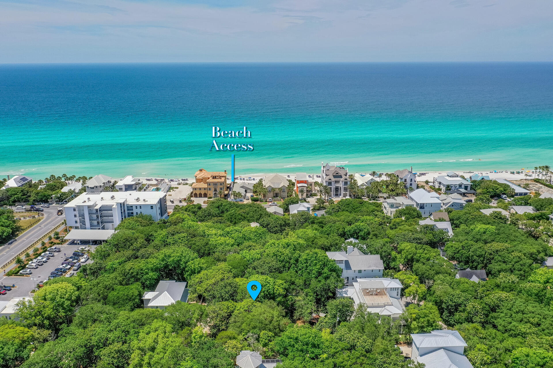 FANTASTIC BEACH HOUSE UNDER THE TREES ON A CORNER LOT IN CHARMING OLD SEAGROVE. AN EASY WALK TO THE BEACH ONLY ONE BLOCK AWAY OR TO SEASIDE ONLY A FEW BLOCKS WEST. TWO BEDROOMS WITH BATHS DOWNSTAIRS AND SUITE UPSTAIRS WITH SEPERATE ENTRANCE (ADDED TO HOUSE IN 1994). LIVING AND KITCHEN ARE DOWNSTAIRS. ENJOY THE SUMMER BREEZE FROM THE LARGE SCREENED FRONT PORCH.