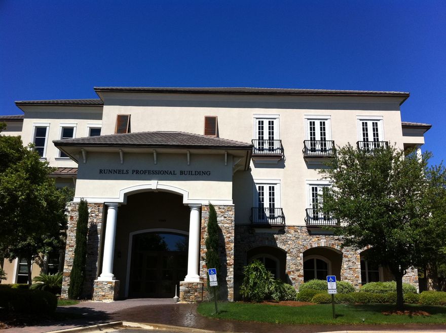 First Class Executive Office space at Kelly Plantation. This entire 3rd floor space is home to many professionals that share common areas. The conference rooms overlook the 13th hole at Kelly Plantation Golf Course. Step off the elevator into a comfortable & professional atmosphere and walk down the hall to your next office. Fine furnishing are noted throughout. Join other professionals on the floor that include Attorney, Title Company, Accountants & Financial Planners. Each tenant enjoys two conference rooms, men & women's restrooms & a shared kitchen area. Water, Power & WiFi are included in the monthly rent. These two offices are across the hall from each other. The landlord can grant access to their printer as well as postage meter.