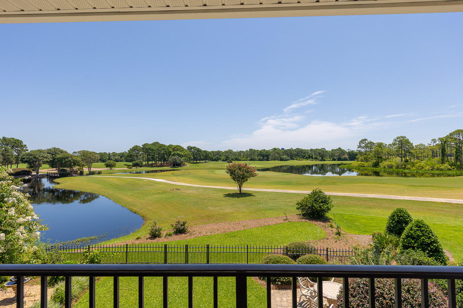 A rare opportunity has arisen to own a highly sought-after home on Champion Court. This custom 4-bedroom, 3-bathroom residence offers stunning views of the 9th and 18th greens, lakes, and fairways.The open floor plan features spacious areas perfect for entertaining, along with modern updates like new ceiling lights, a remodeled upstairs bathroom, and a custom office. The downstairs HVAC is new, and there's a whole-house GENERAC generator for peace of mind.Recent exterior updates include fresh paint and landscape lighting, while the back patio boasts new tile. The garage has a mini-split system, and the home is equipped with a water softener, reverse osmosis system, and a heavy-duty tankless hot water system.To fully appreciate this home, view the pictures and documents tab.