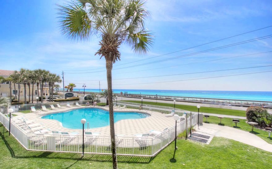 MORE PICTURES COMING SOON...Rare opportunity to own in building 2 at Maravilla! Gulf Front Views for a Gulf View Price ...This turn key rental ready unit grosses over 60k plus in rental income. Amazing views of the gulf of Mexico from this 2nd floor 2bedroom south facing unit offering views and balcony access from the living room and master bedroom. Maravilla continues to be the most popular family and pet friendly complex along Scenic Gulf Drive. Amenities include: Gulf View Pool, grilling area, easy beach access to the 500 feet of deeded beach area. Maravilla is a 33 acre community gated from Emerald Coast Parkway and Scenic Gulf Drive, 189 condos and 70 cottages and homes. The amenities feature two pools, one gulf view and one seasonally heated pool, hot tub next to clubhouse, fitness