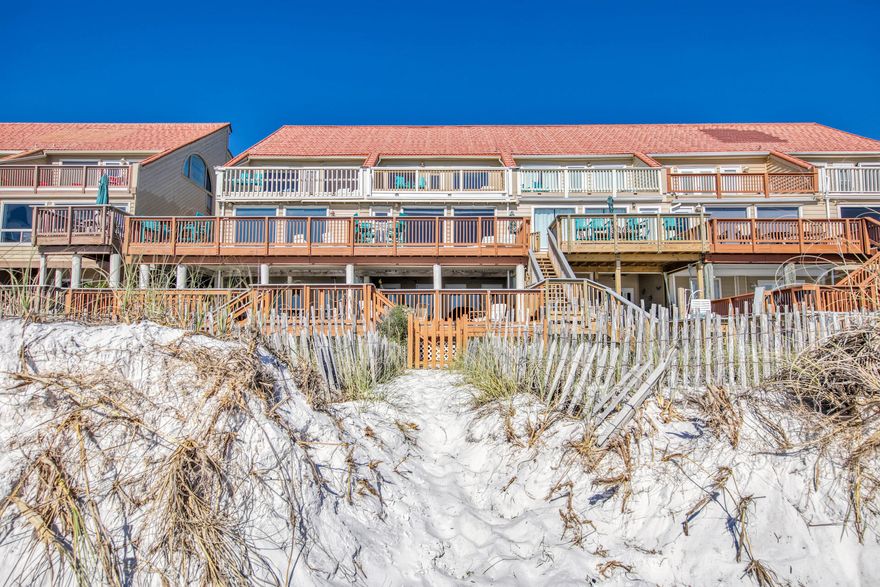 $150,673 VERIFIABLE 2019 INCOME (Gross B4 taxes/cleaning) W/EXCLUSIVE, PRIVATE BEACH FOR OWNER & THEIR GUESTS ONLY! 143K income during COVID! REAL performance & REAL numbers so now's the time to secure this Gulf front powerhouse W/GIANT 20X35 private deck that steps you directly onto your OWN PRIVATE BEACH W/SECURITY GUARD as opposed to other properties which offer ''private beach access.''  Offering stunning Gulf views from almost every room & the capability to sleep 23, live the Gulf front lifestyle you've always dreamed of while generating income when you're not there.  Offering 5 BRs plus a bunk room there's room for everyone. Wake up to crashing waves & enjoy your morning coffee from the 2nd large 20x10 deck off Master.