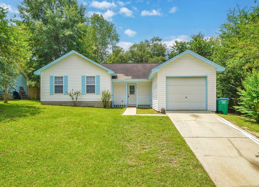 AVAILABLE NOW!!! Located in the charming Crestview, FL, this 3-bedroom, 2-bathroom house is the epitome of comfort and style. The home features a natural wood burning fireplace, vaulted ceilings for a spacious feel and unique tile flooring in the main living areas of the home for an added touch of elegance. The galley-style kitchen is both practical and stylish and opens up to your eat in dining room with a large bay window letting in plenty of natural light!The master bedroom comes with an ensuite bathroom, offering you privacy and comfort. The large fenced-in backyard is perfect for outdoor activities and gatherings. Best of all, there's no HOA to worry about! This affordable gem wont last long call to schedule your tour today! NO smoking. 600 minimum FICO credit score required in addition to meeting rental criteria. Pets allowed upon approval with a non-refundable pet fee.

All applicants are required to complete an application on https://onefamilypropertyservices.petscreening.com/ regardless of if they own a pet or not. Applicants with an ESA are also required to complete the application.

** Fees Required once an application is approved include, but may not be limited to: Security Deposit, Non-Refundable Fees (cleaning and rekey), $20 Certified Mail Fee, and Pet Fees (when applicable).