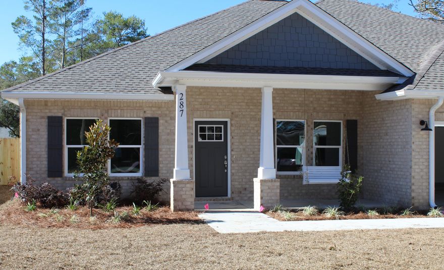 This beautiful all brick 5-bedroom 3 bath homes with a 3 car garage. Loaded with upgrades and beautiful touches throughout! Use the 5th bedroom as an office, playroom, or guest room! Some great features of this home are LVP throughout (allergen friendly), GE appliances, granite/quartz countertops throughout, soft close all wood cabinets, irrigation system and a fully landscaped yard. The back yards are flat and offer plenty of room for kids, dogs, or a future pool! Let's not leave out the amazing 27ft by 8ft back patio & triple French doors!