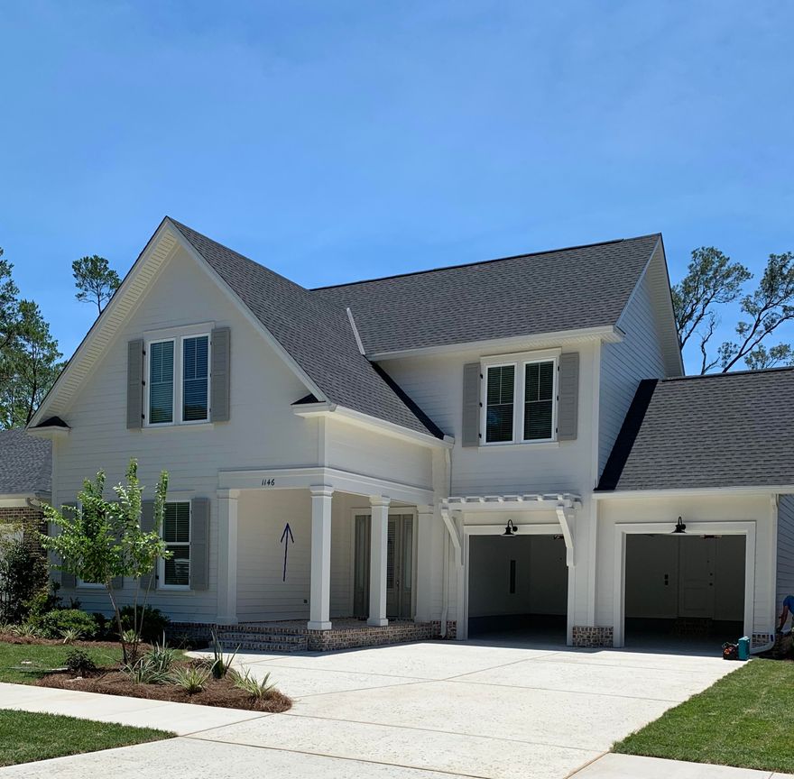 Beautiful craftsman style 2 stories home in Deer Moss Creek, Niceville's newest community. This gorgeous home features 4 bedrooms (master bedroom on first floor), 3 full bathrooms, 1 half bathroom, front porch, screened back porch, open floor plan, 2 car garage and will offer the safety of high impact windows. Estimated completion date is June 15, 2019.